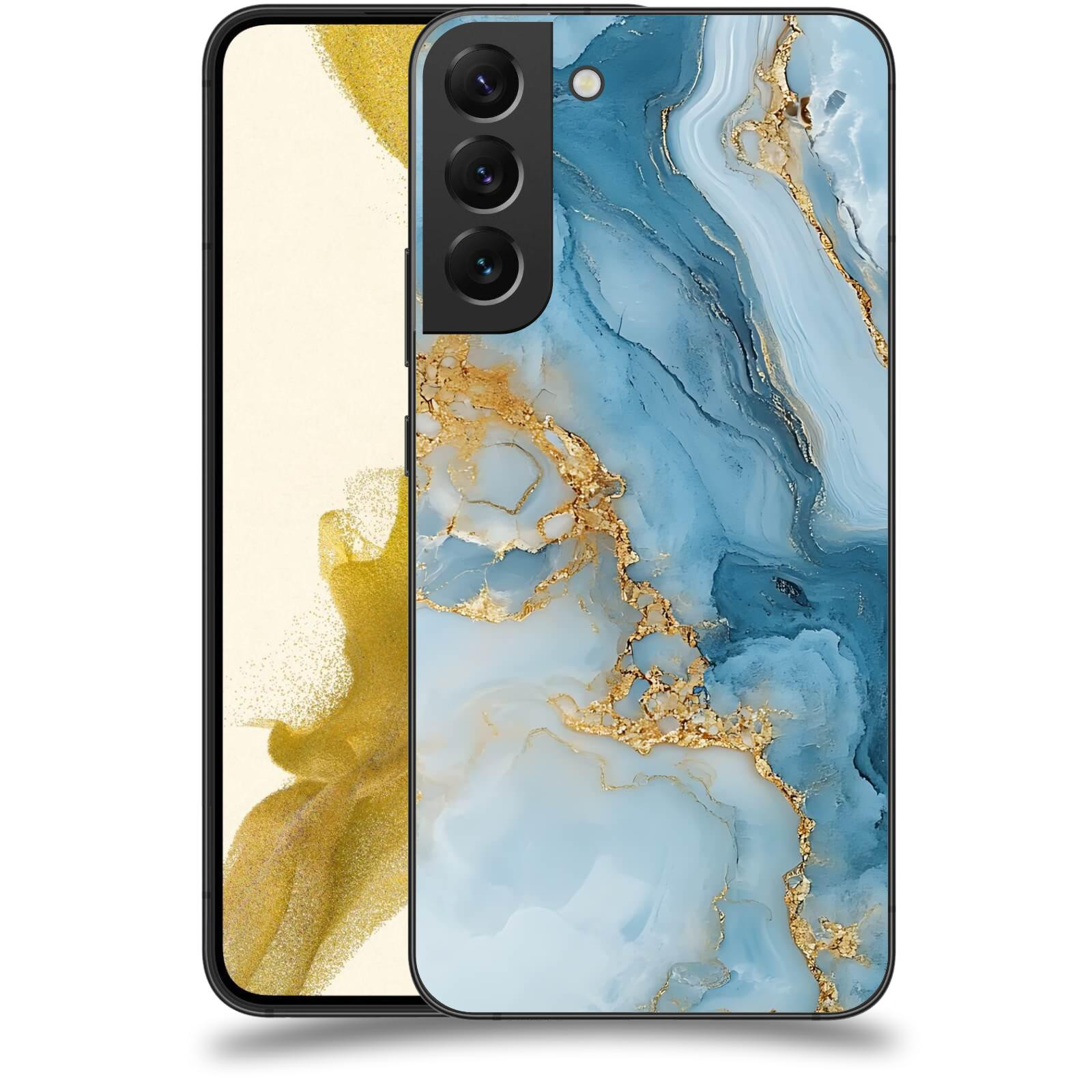 ACOVER Kryt na mobil Samsung Galaxy S22+ 5G - Ice Marble II
