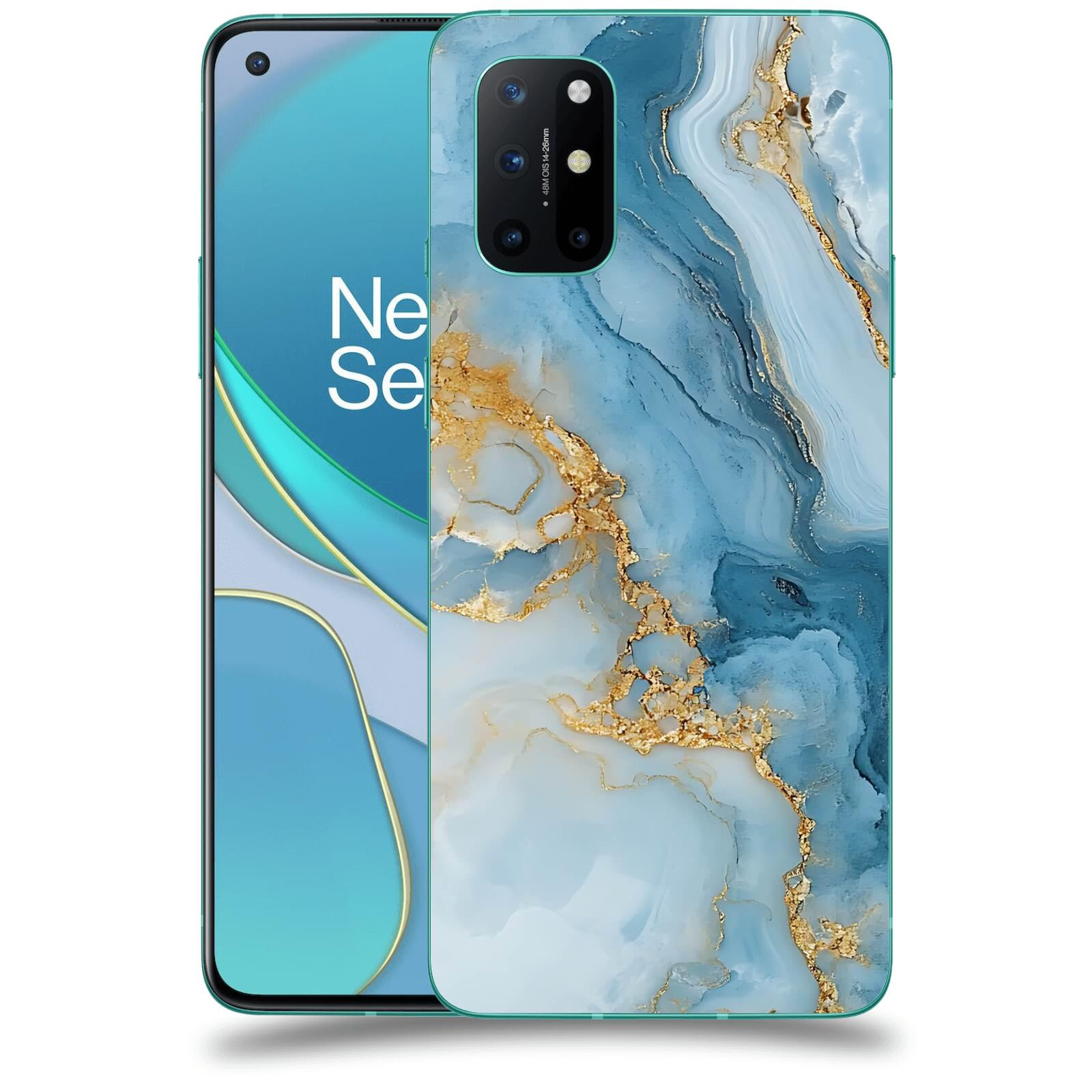 ACOVER Kryt na mobil OnePlus 8T - Ice Marble II