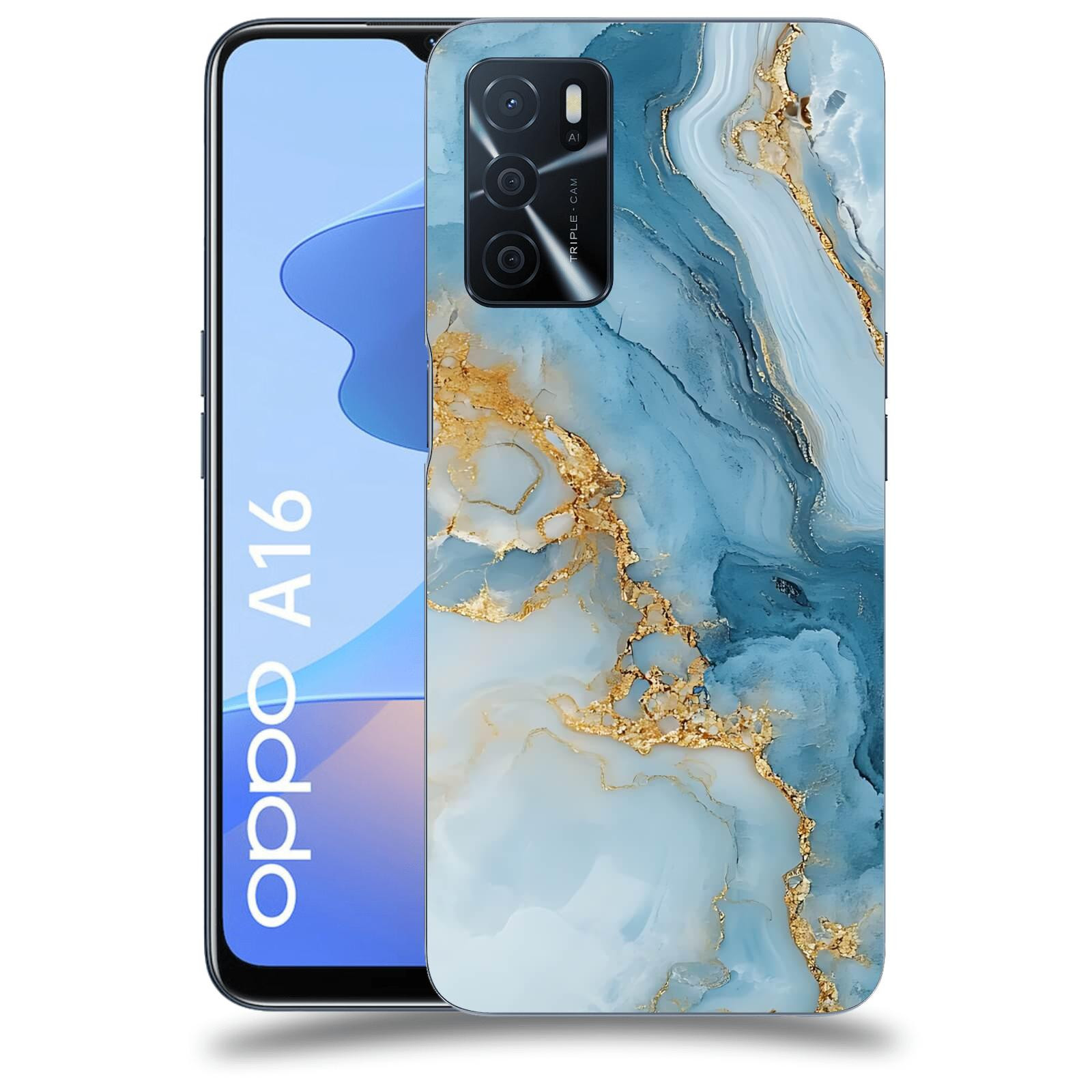 ACOVER Kryt na mobil OPPO A16 - Ice Marble II