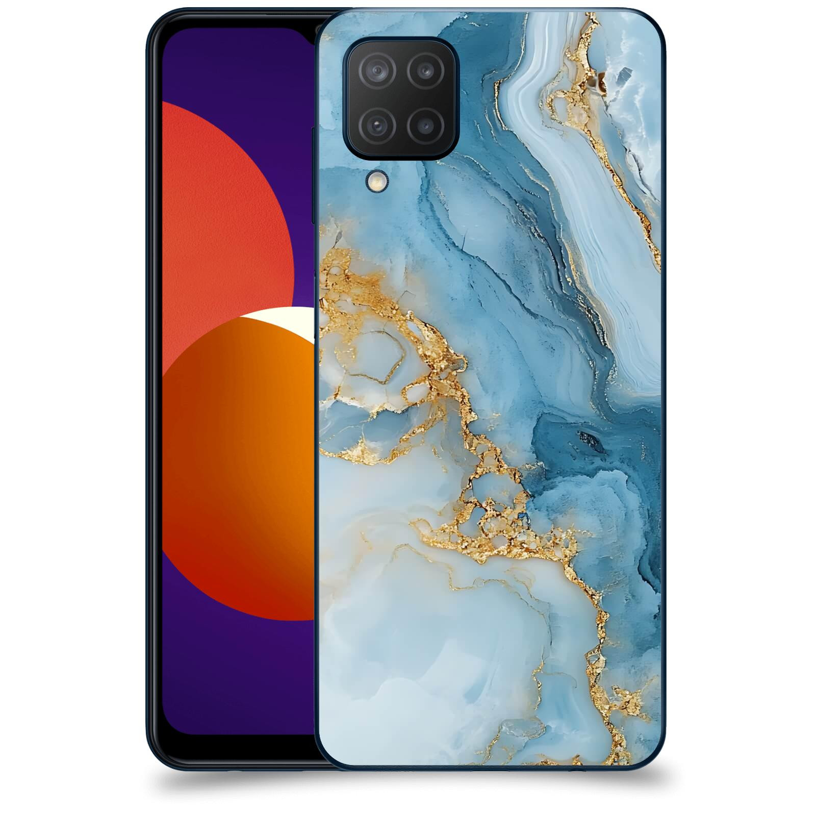 ACOVER Kryt na mobil Samsung Galaxy M12 M127F - Ice Marble II