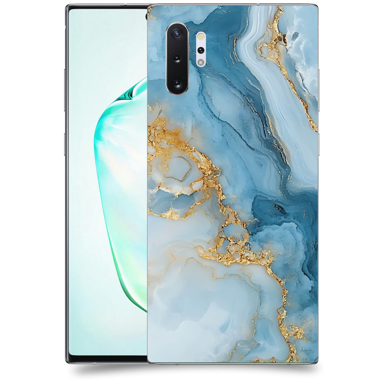 ACOVER Kryt na mobil Samsung Galaxy Note 10+ N975F - Ice Marble II