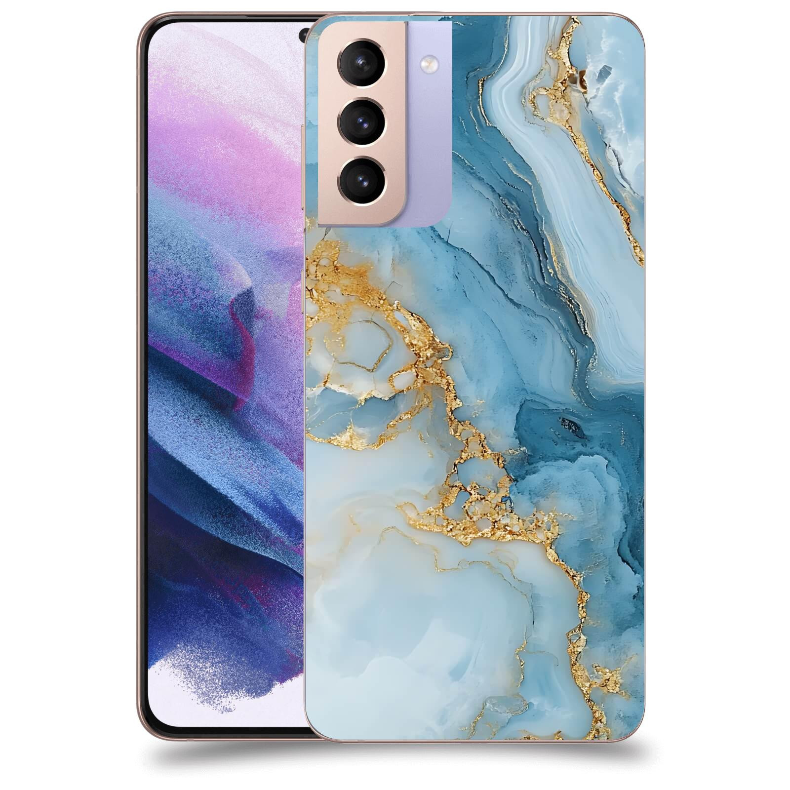 ACOVER Kryt na mobil Samsung Galaxy S21+ G996F - Ice Marble II