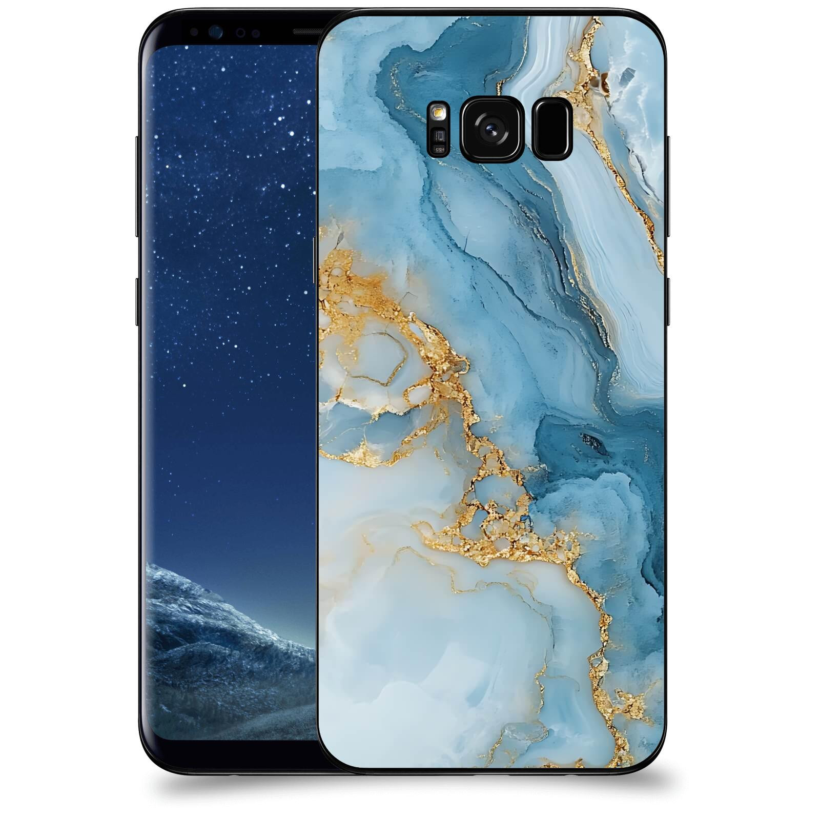 ACOVER Kryt na mobil Samsung Galaxy S8+ G955F - Ice Marble II