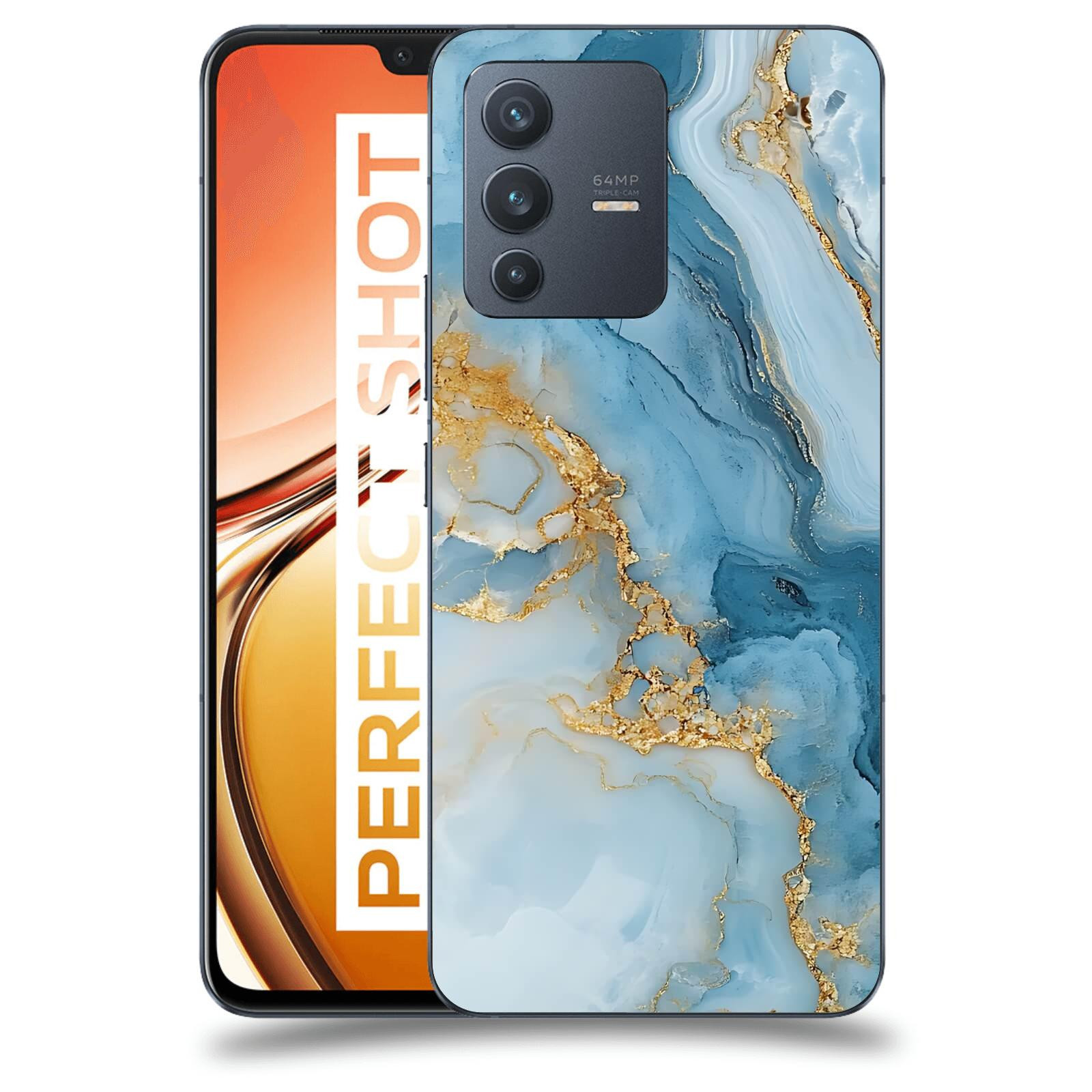 ACOVER Kryt na mobil Vivo V23 5G - Ice Marble II