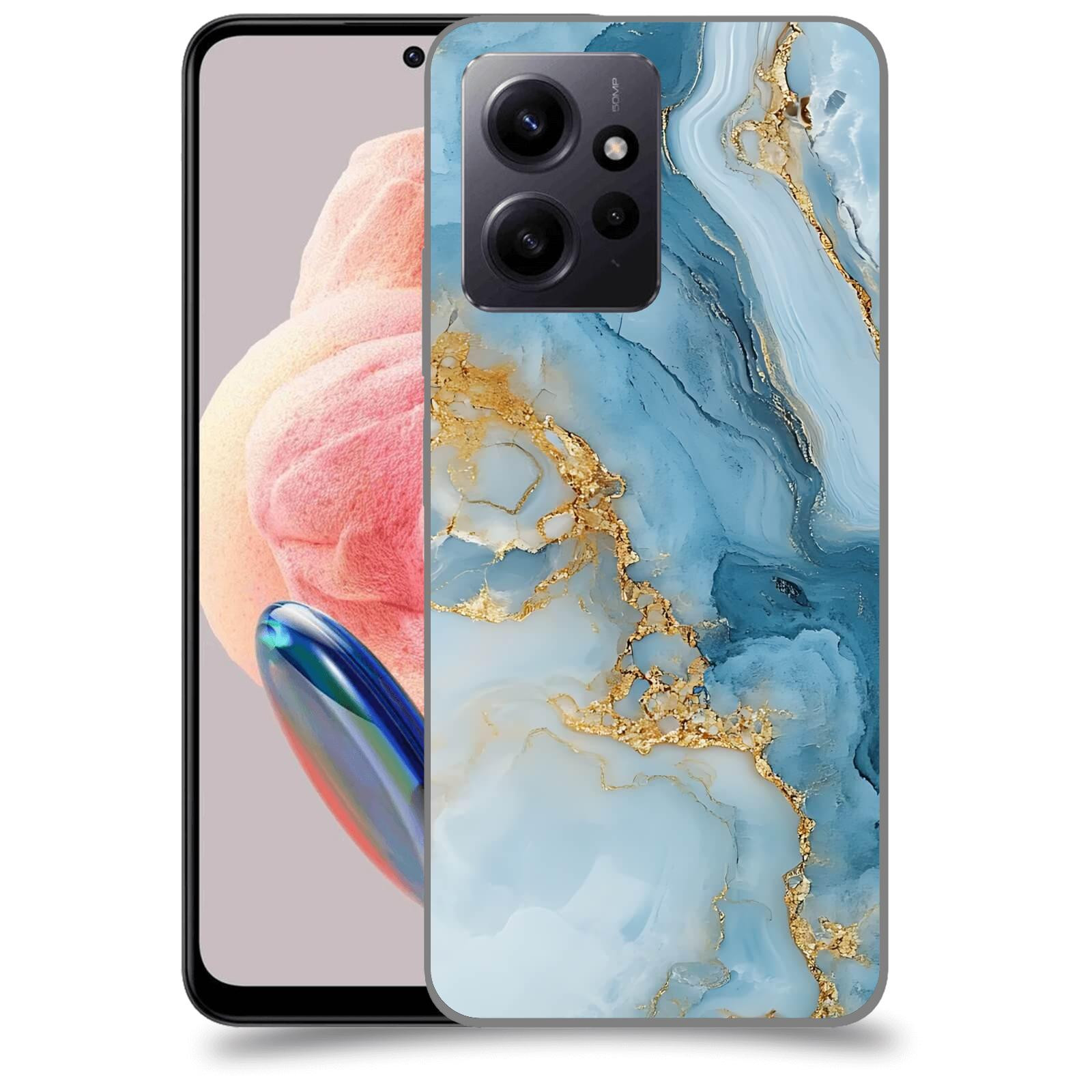 ACOVER Kryt na mobil Xiaomi Redmi Note 12 4G - Ice Marble II