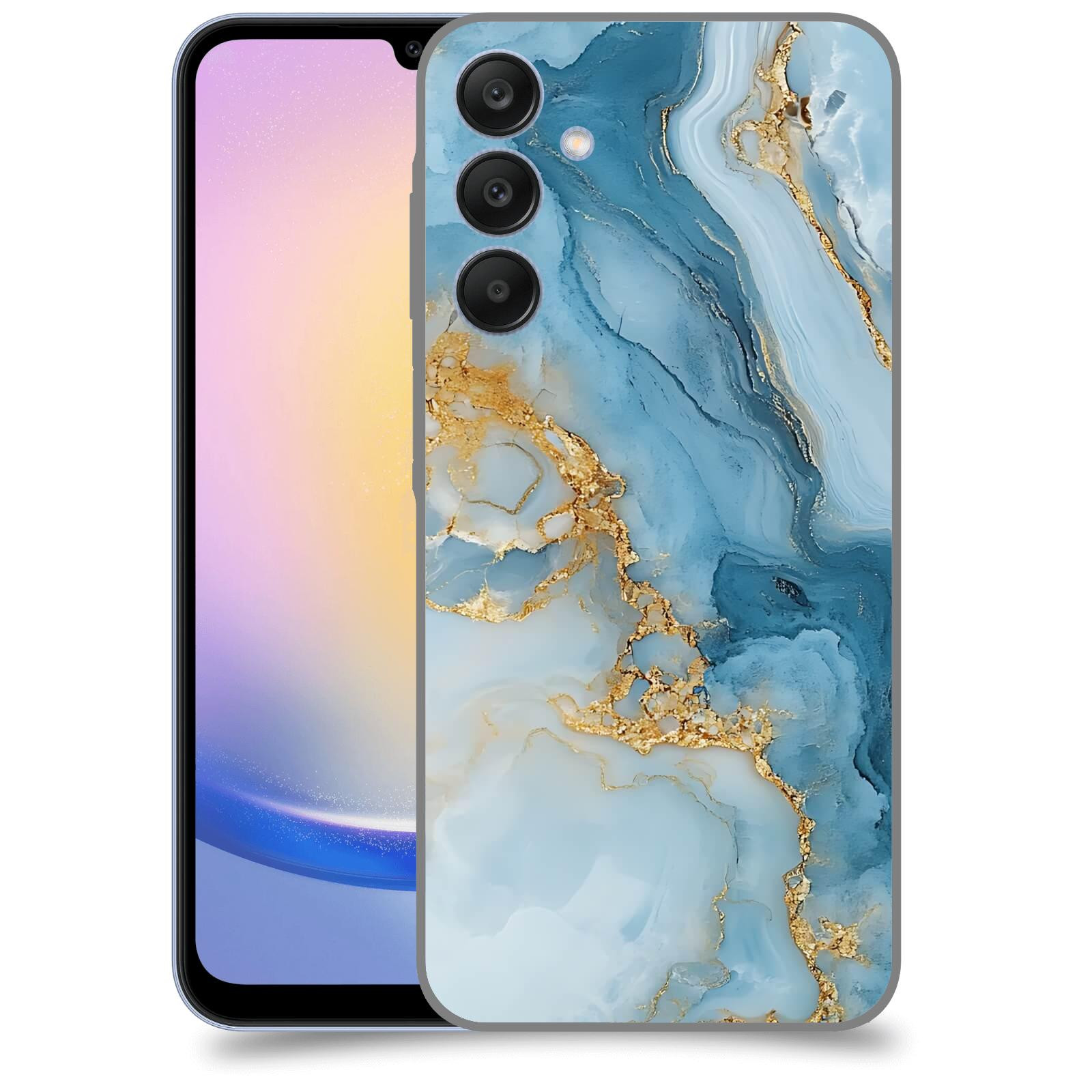ACOVER Kryt na mobil Samsung Galaxy A25 5G - Ice Marble II
