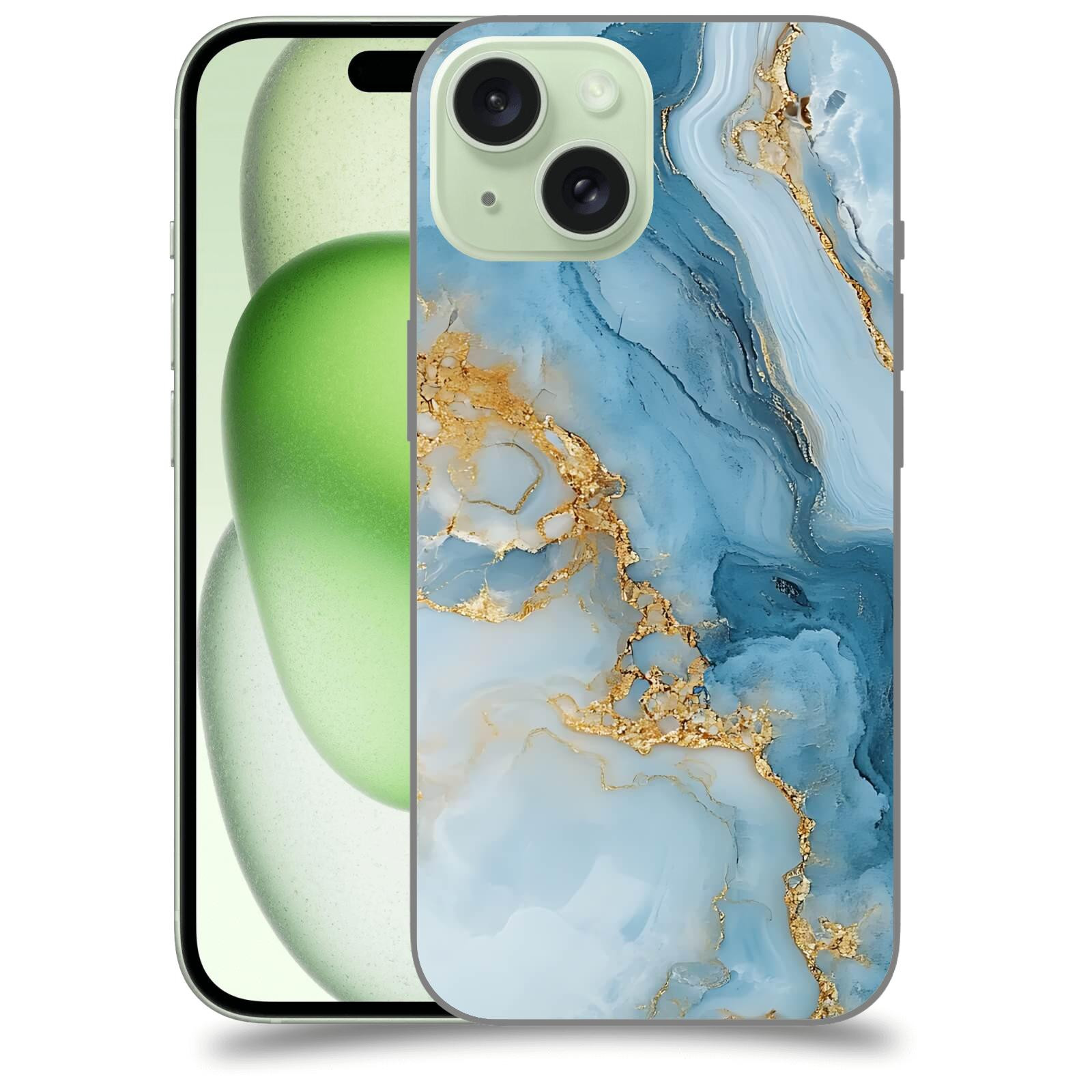 ACOVER Kryt na mobil Apple iPhone 15 - Ice Marble II