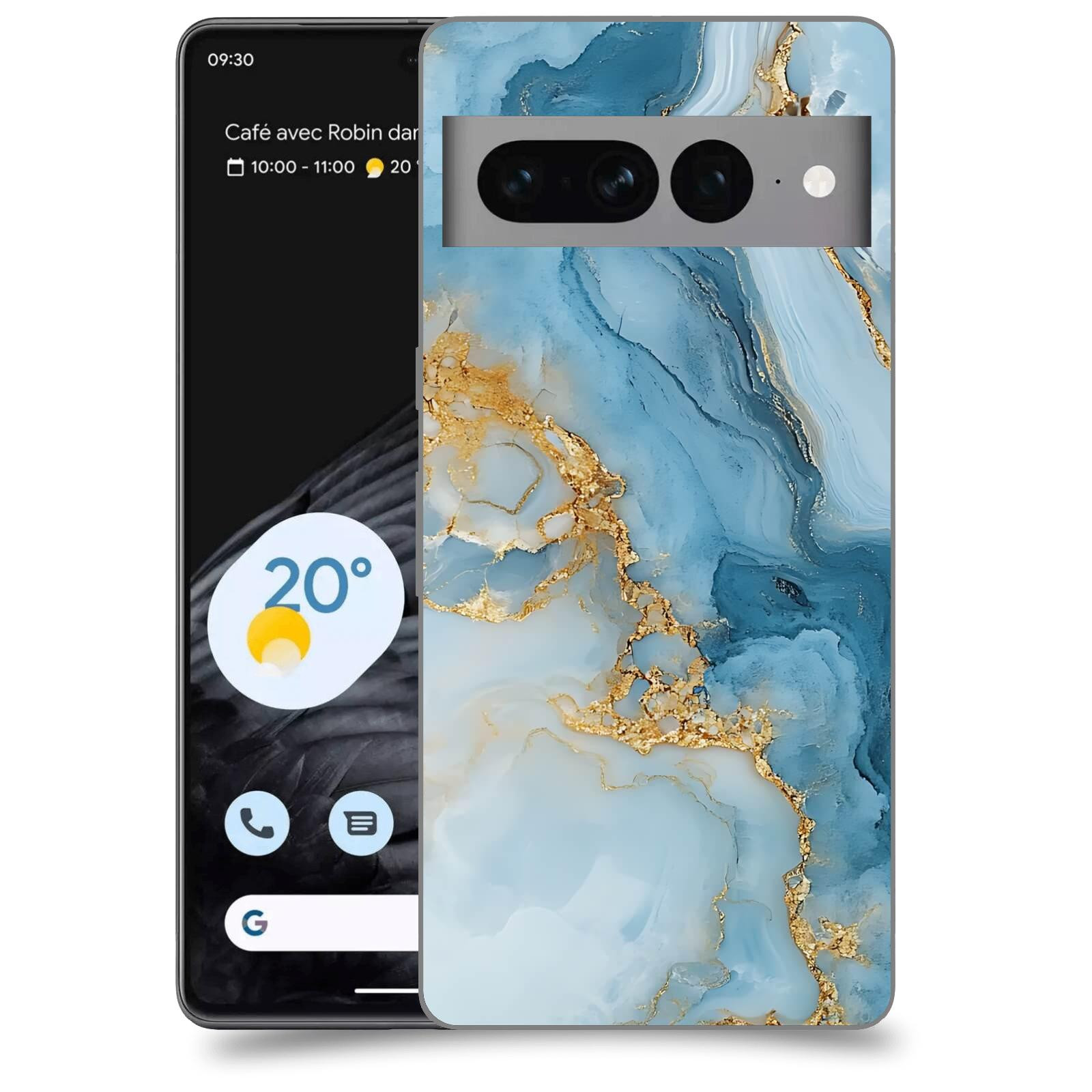 ACOVER Kryt na mobil Google pixel 7 pro - Ice Marble II