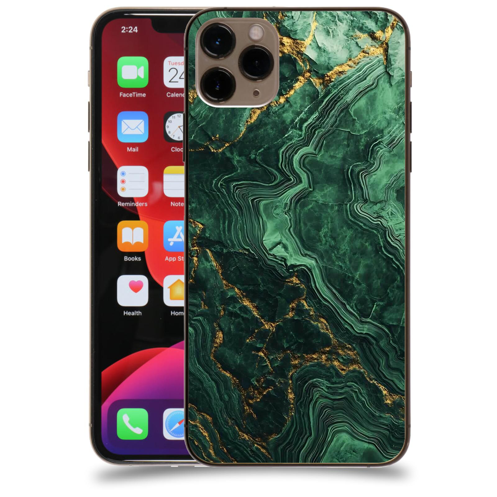 ACOVER Kryt na mobil Apple iPhone 11 Pro Max - Golden Moss I