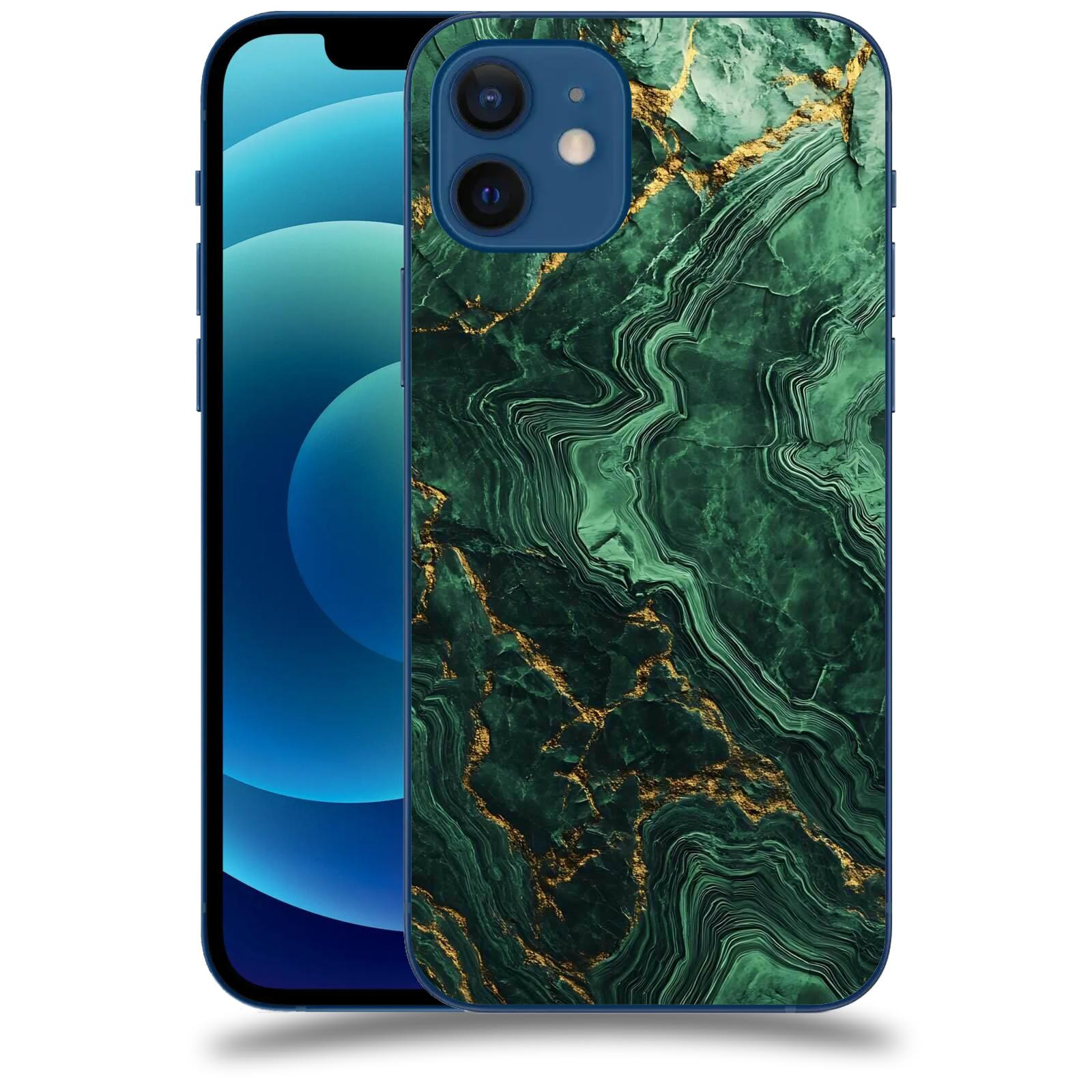 ACOVER Kryt na mobil Apple iPhone 12 - Golden Moss I