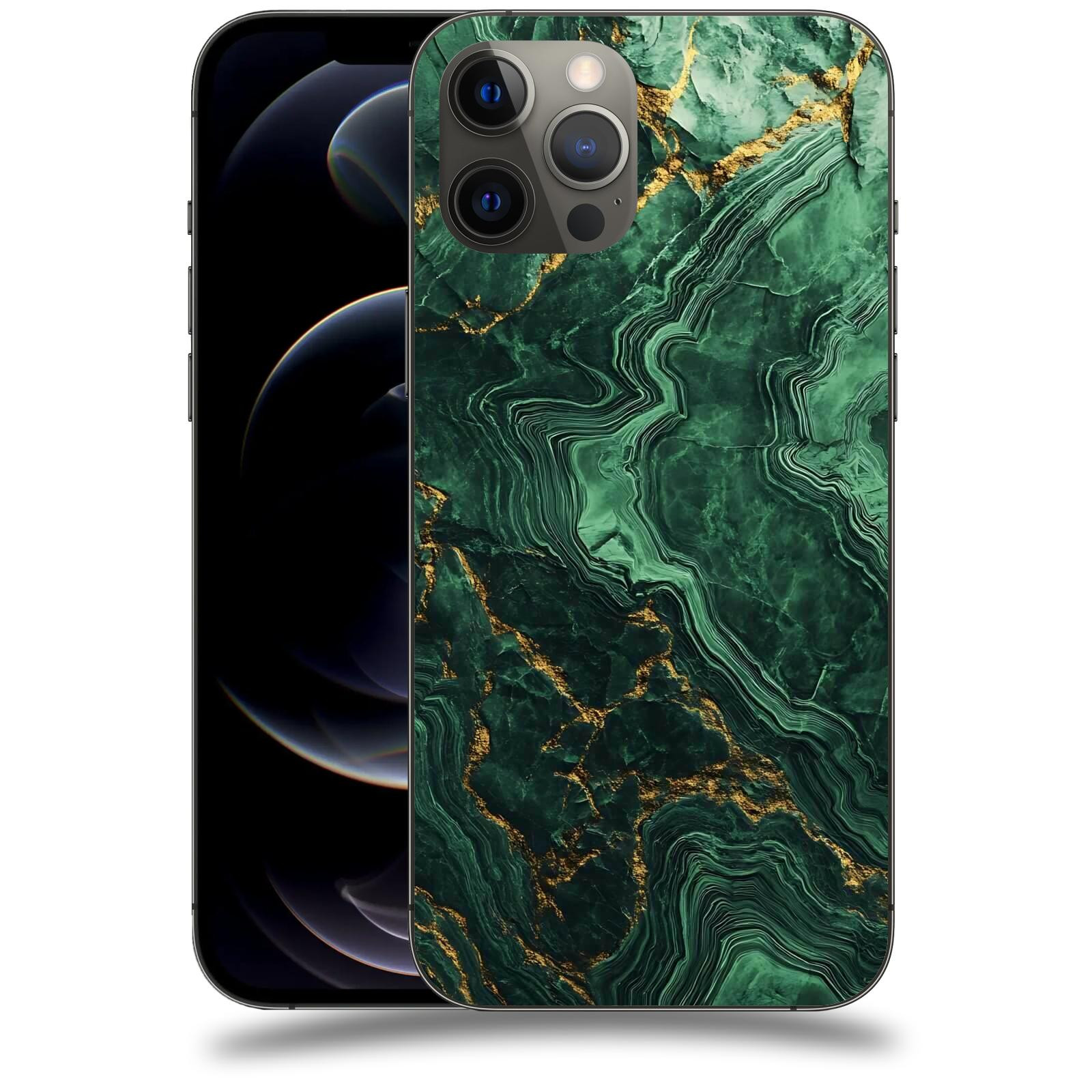 ACOVER Kryt na mobil Apple iPhone 12 Pro Max - Golden Moss I