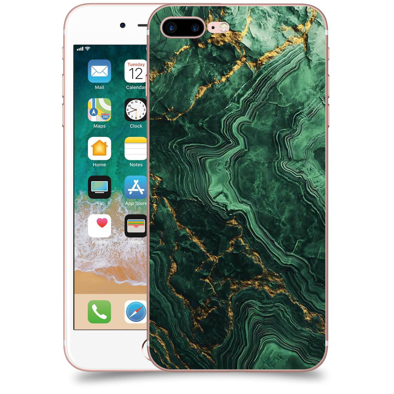 ACOVER Kryt na mobil Apple iPhone 7 Plus - Golden Moss I