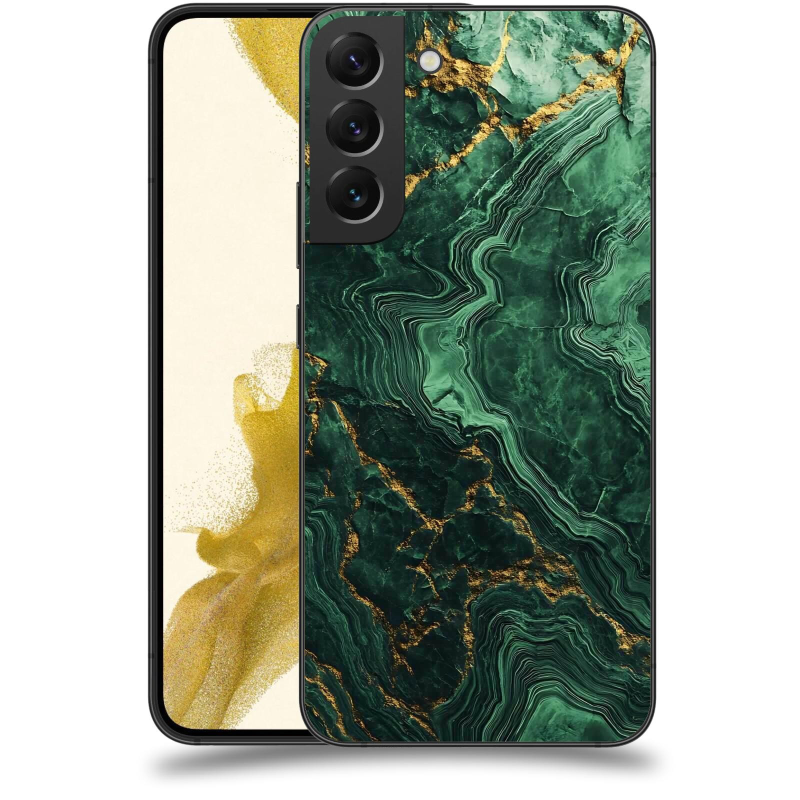 ACOVER Kryt na mobil Samsung Galaxy S22+ 5G - Golden Moss I