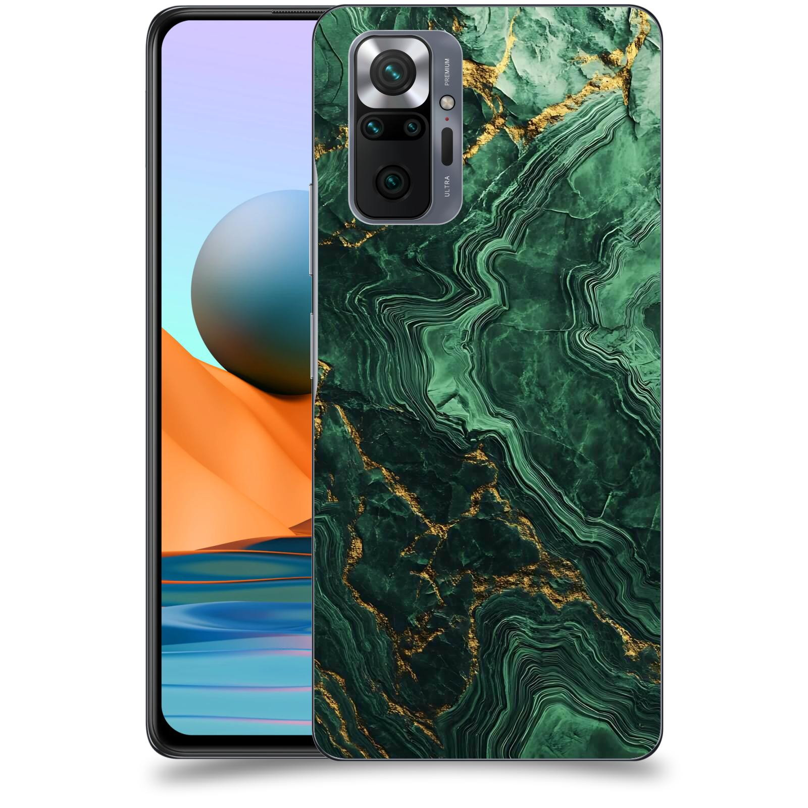 ACOVER Kryt na mobil Xiaomi Redmi Note 10 Pro - Golden Moss I