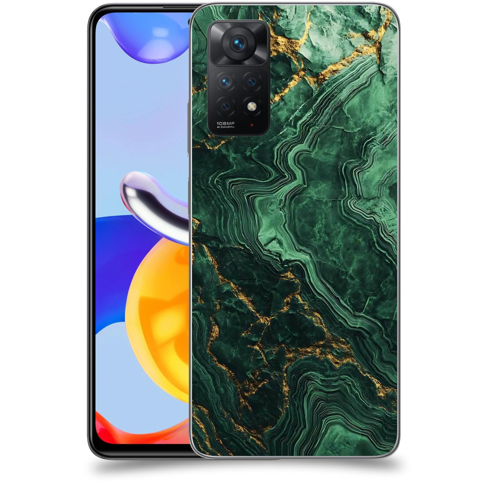ACOVER Kryt na mobil Xiaomi Redmi Note 11 Pro - Golden Moss I