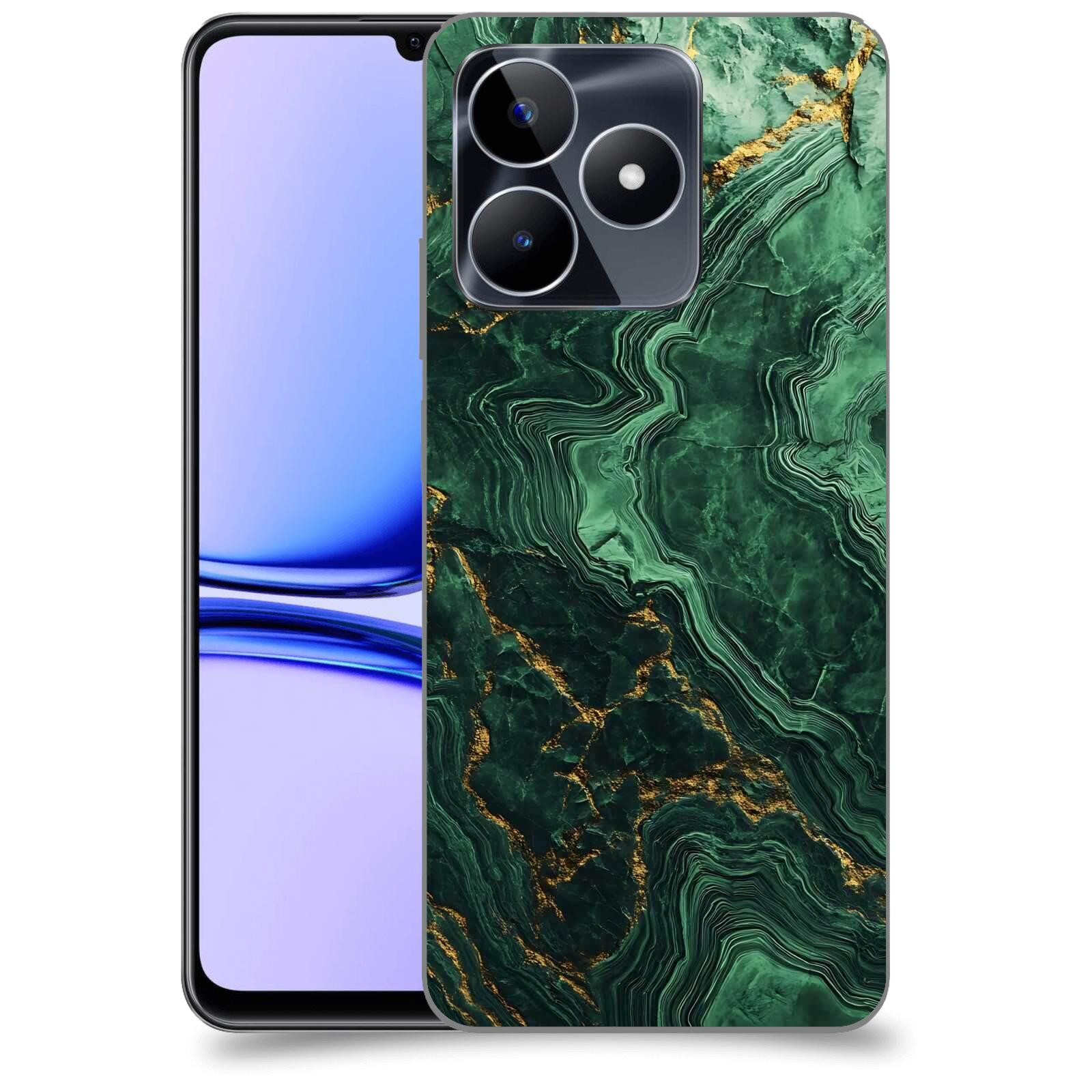 ACOVER Kryt na mobil Realme C53 - Golden Moss I