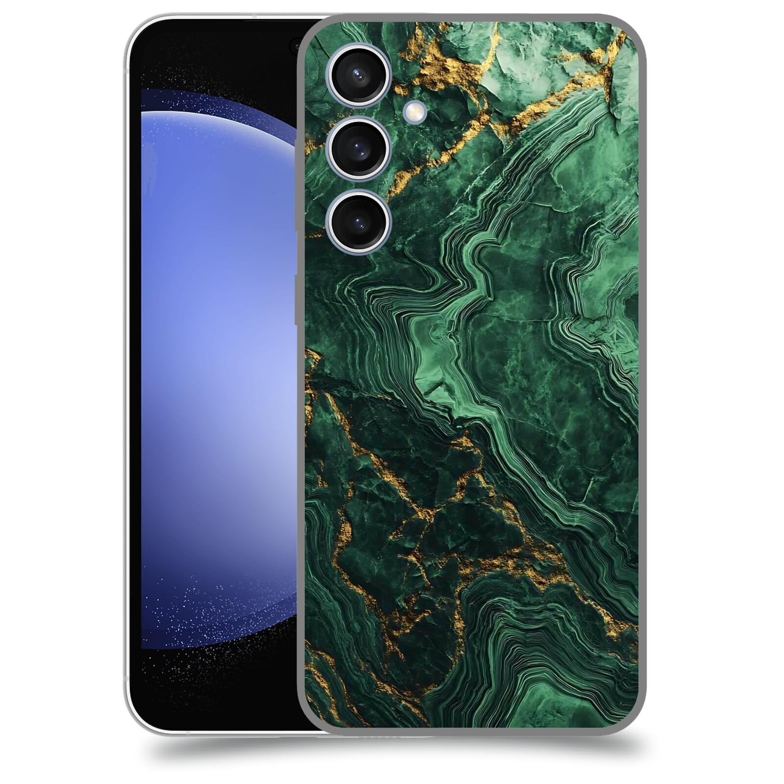 ACOVER Kryt na mobil Samsung Galaxy S23 FE - Golden Moss I