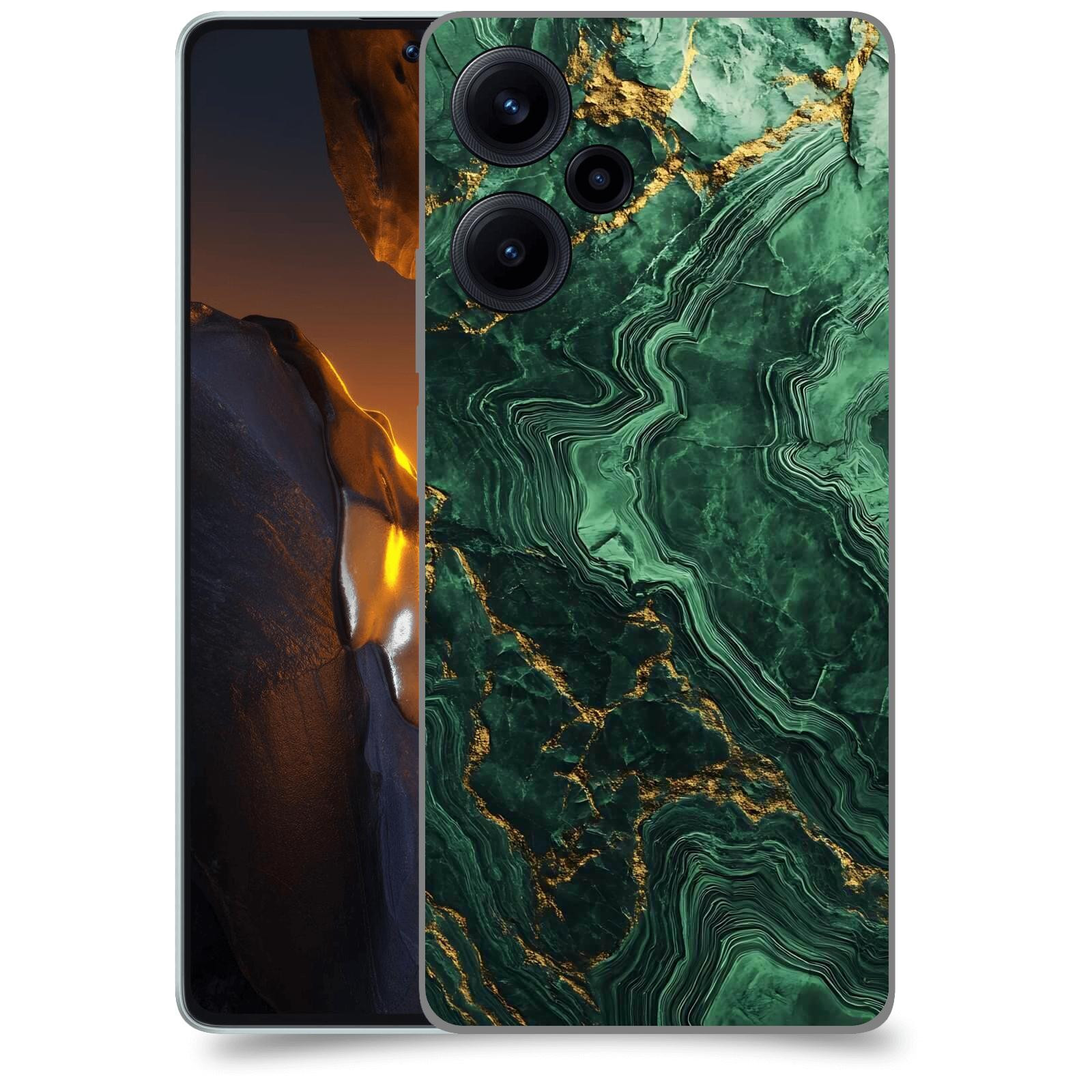 ACOVER Kryt na mobil Xiaomi Poco F5 - Golden Moss I