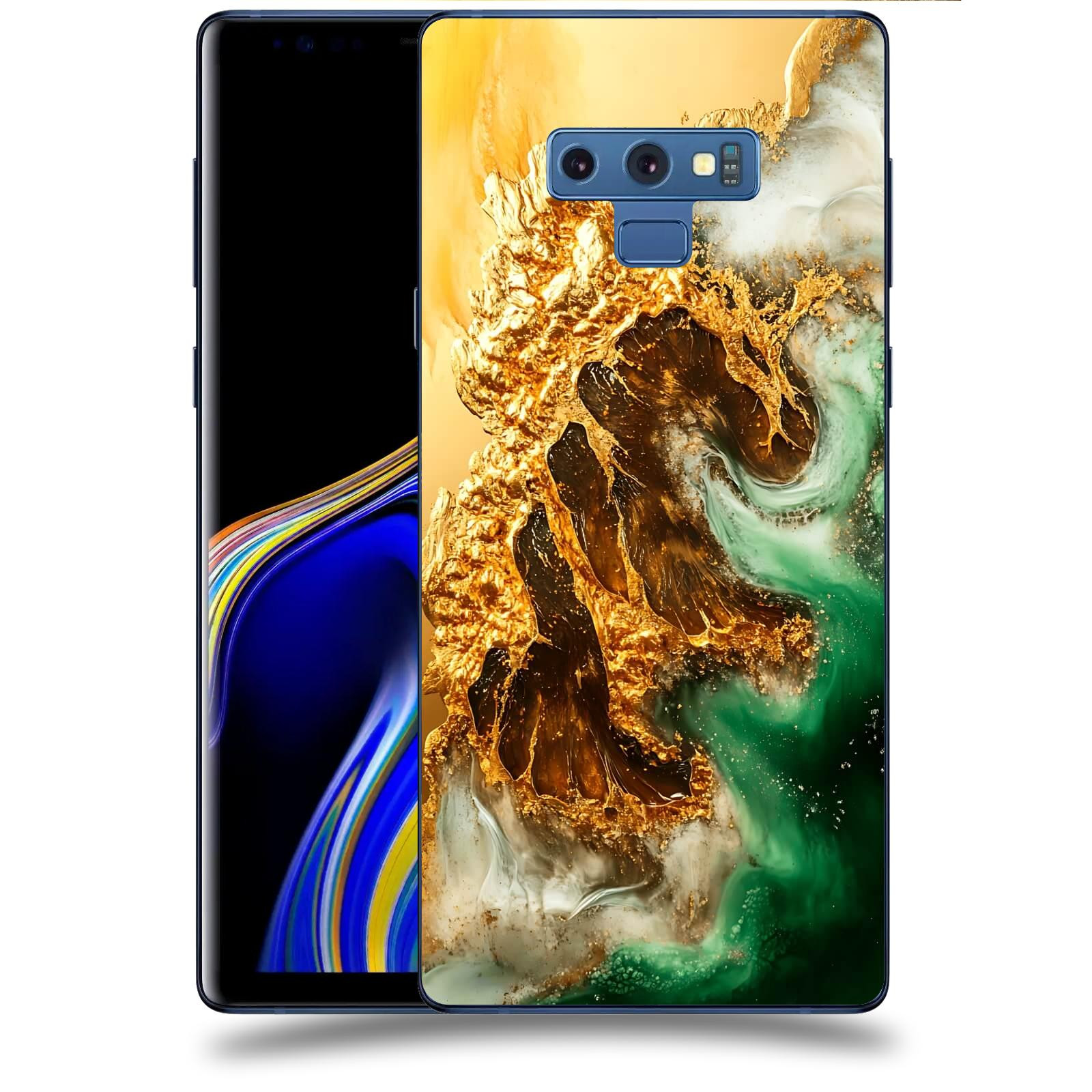 ACOVER Kryt na mobil Samsung Galaxy Note 9 N960F - Golden Moss II