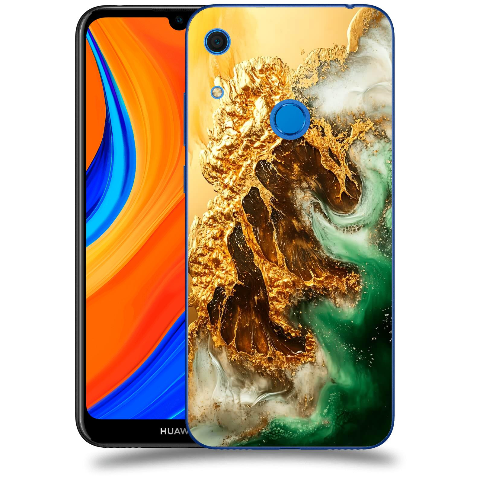 ACOVER Kryt na mobil Huawei Y6S - Golden Moss II