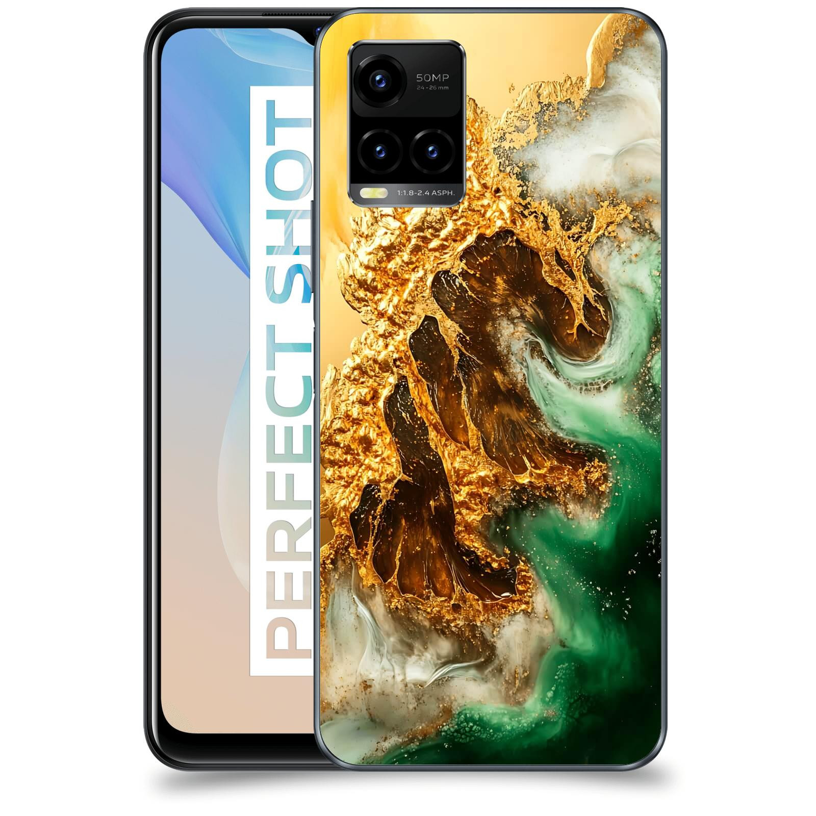 ACOVER Kryt na mobil Vivo Y33s - Golden Moss II