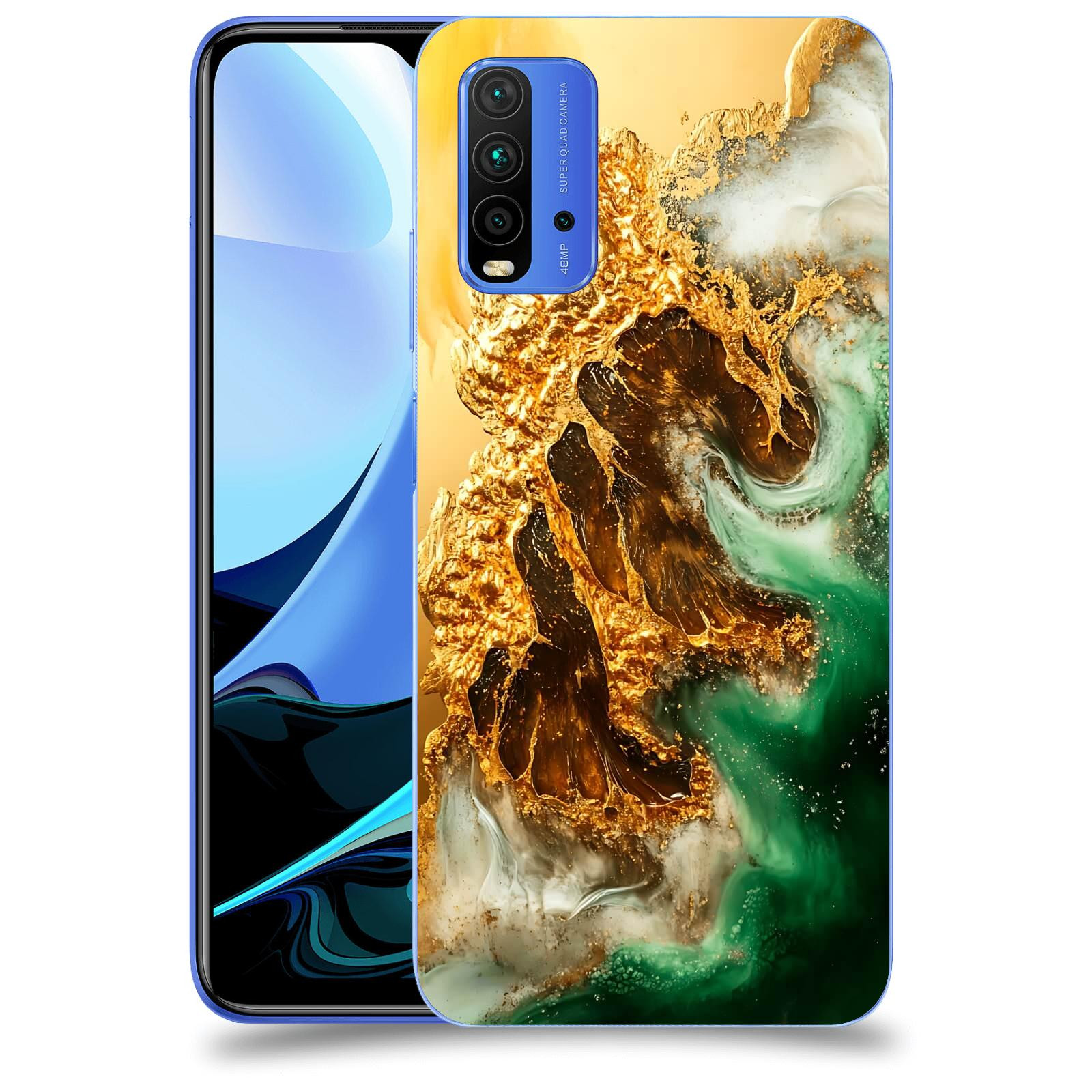 ACOVER Kryt na mobil Xiaomi Mi 9T (Pro) - Golden Moss II