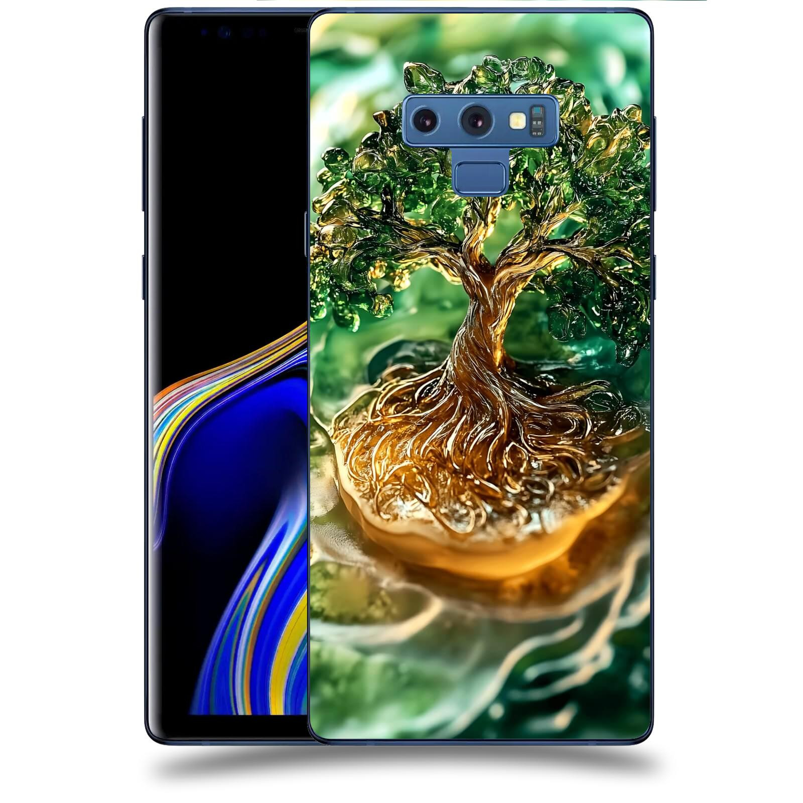 ACOVER Kryt na mobil Samsung Galaxy Note 9 N960F - Golden Moss III