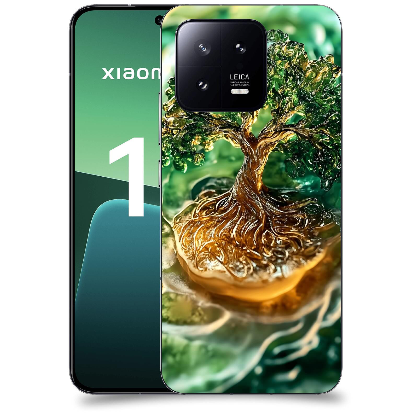 ACOVER Kryt na mobil Xiaomi 13 - Golden Moss III