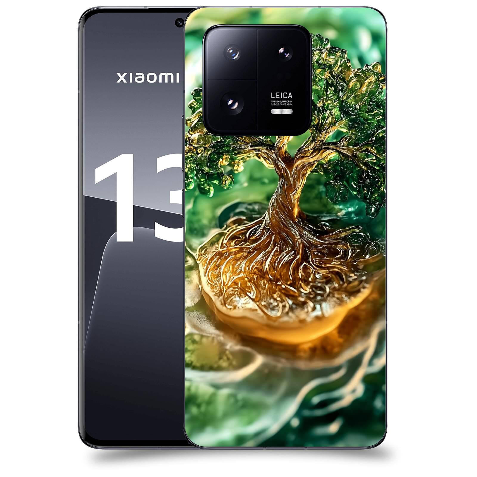 ACOVER Kryt na mobil Xiaomi 13 Pro - Golden Moss III