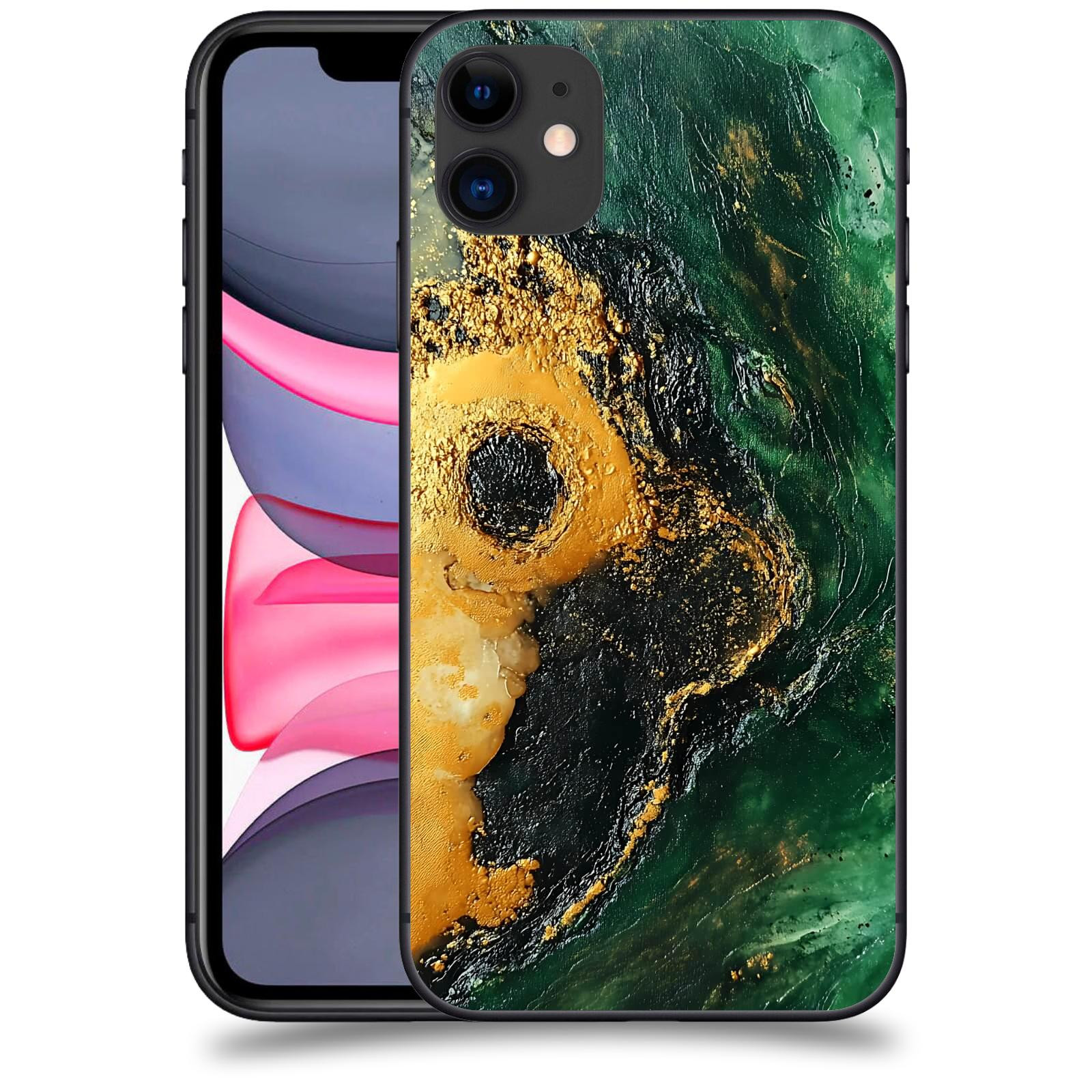 ACOVER Kryt na mobil Apple iPhone 11 - Golden Moss IV