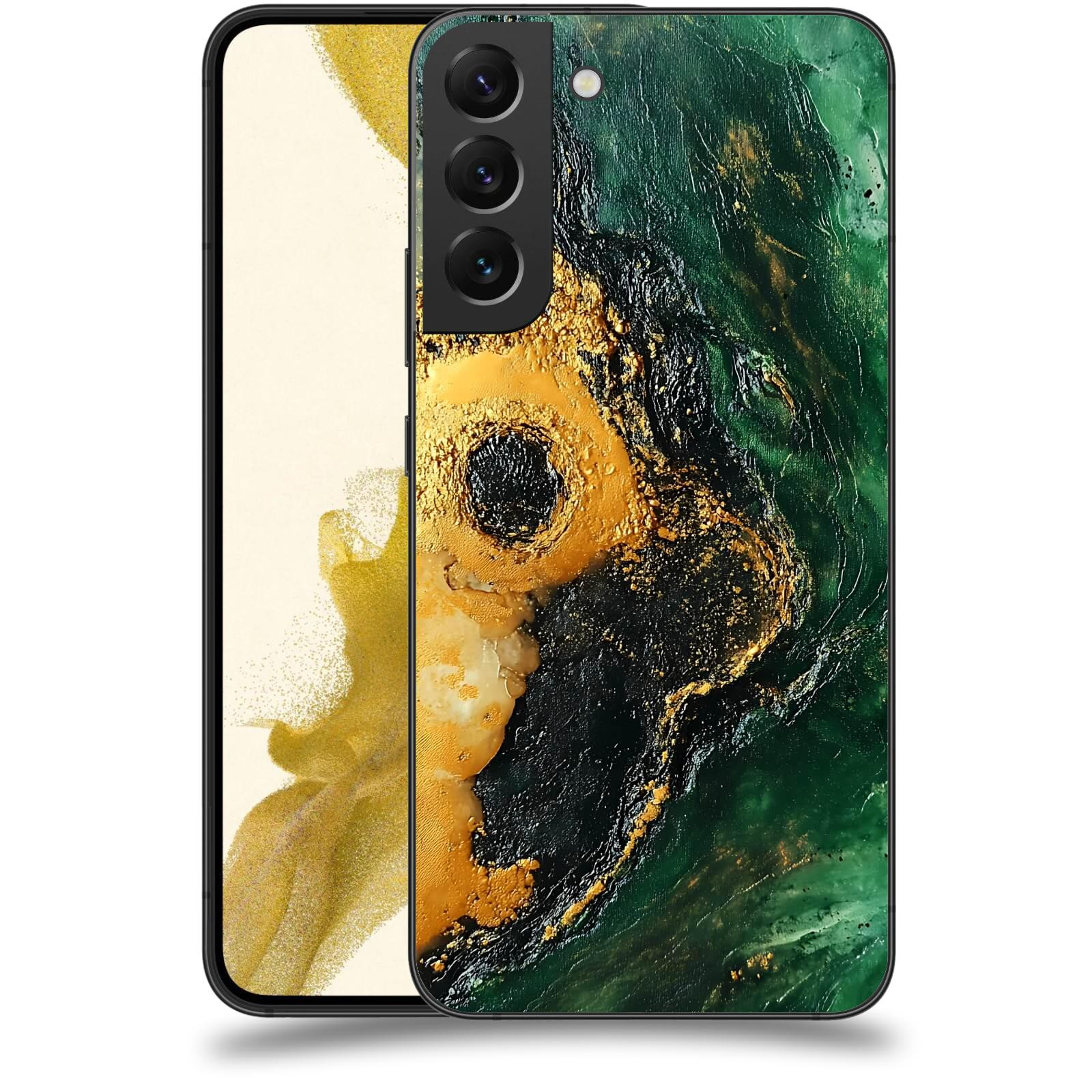 ACOVER Kryt na mobil Samsung Galaxy S22+ 5G - Golden Moss IV