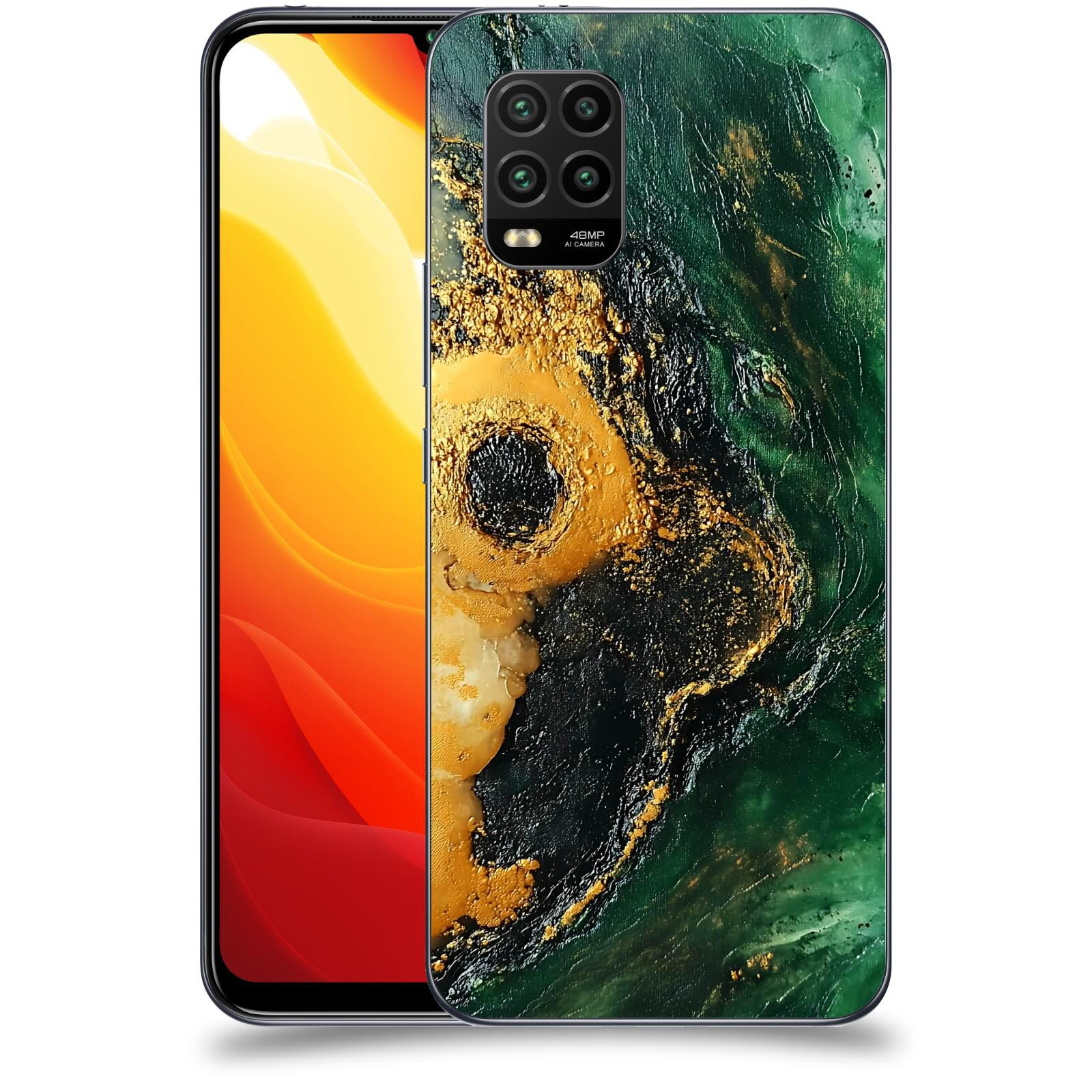 ACOVER Kryt na mobil Xiaomi Mi 10 Lite - Golden Moss IV