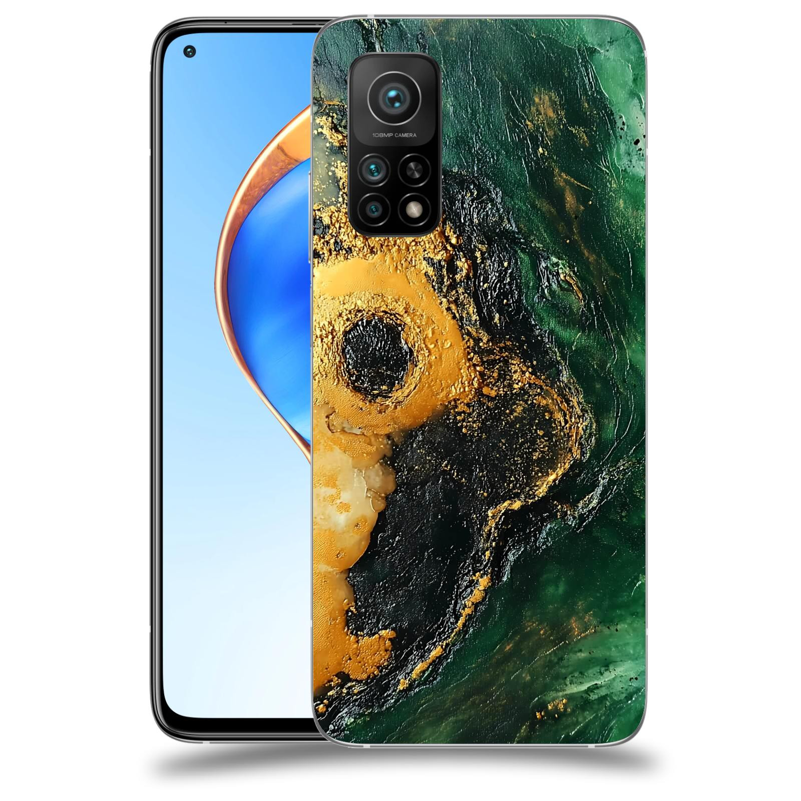 ACOVER Kryt na mobil Xiaomi Mi 10T Pro - Golden Moss IV