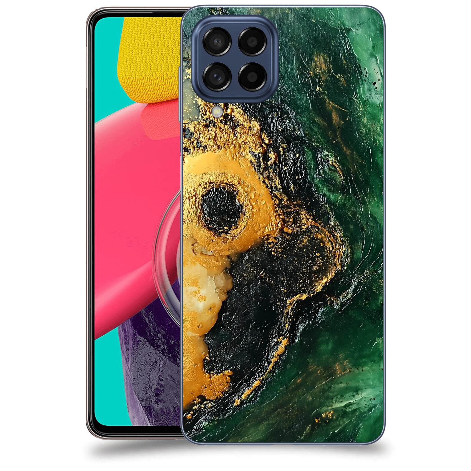 ACOVER Kryt na mobil Samsung Galaxy M53 5G - Golden Moss IV