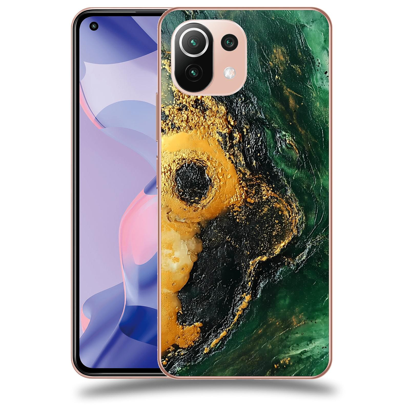 ACOVER Kryt na mobil Xiaomi 11 Lite 5G NE - Golden Moss IV