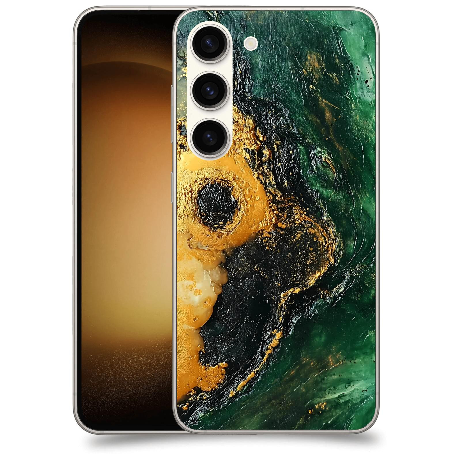 ACOVER Kryt na mobil Samsung Galaxy S23 5G - Golden Moss IV