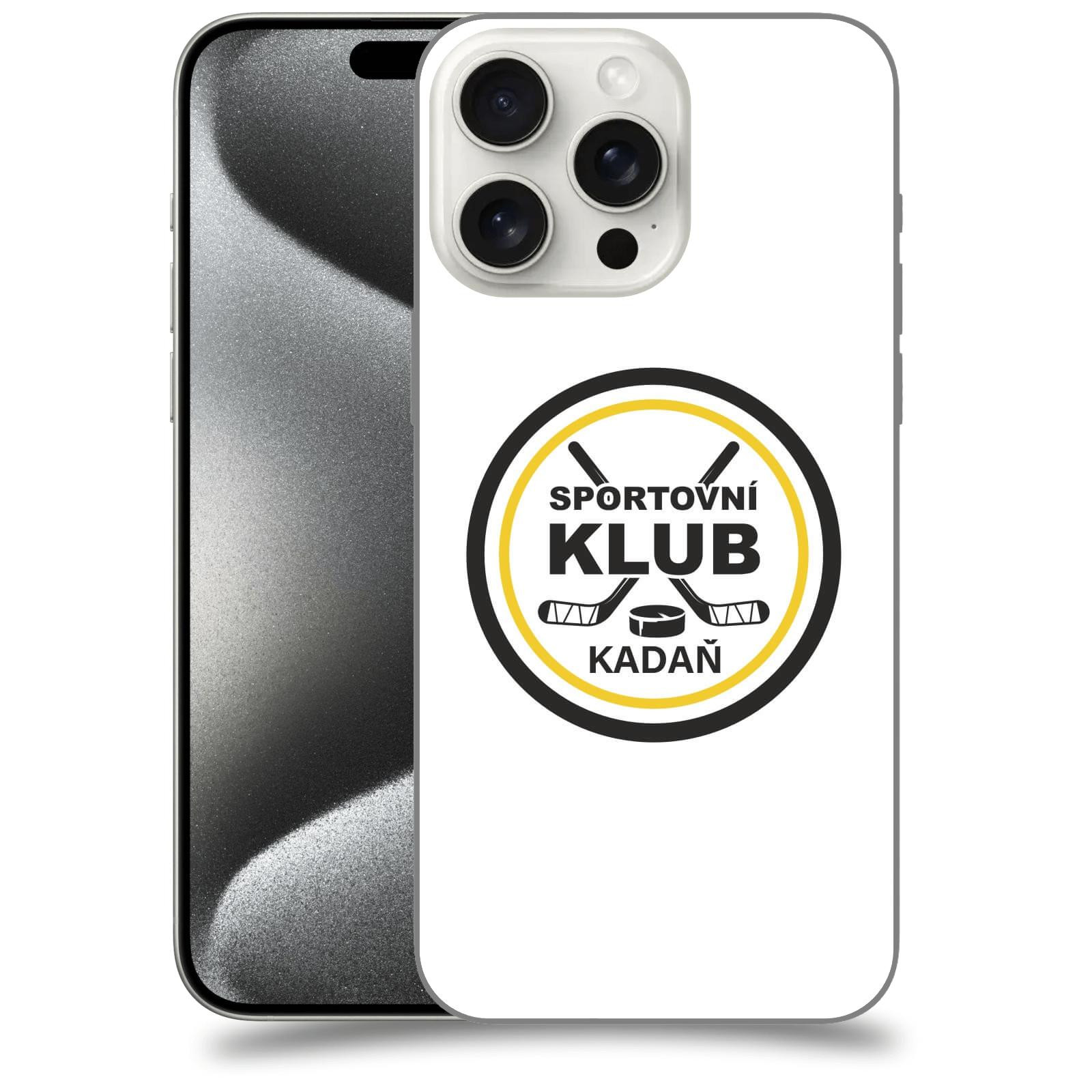 ACOVER Kryt na mobil Apple iPhone 15 pro max - SK Kadaň Logo
