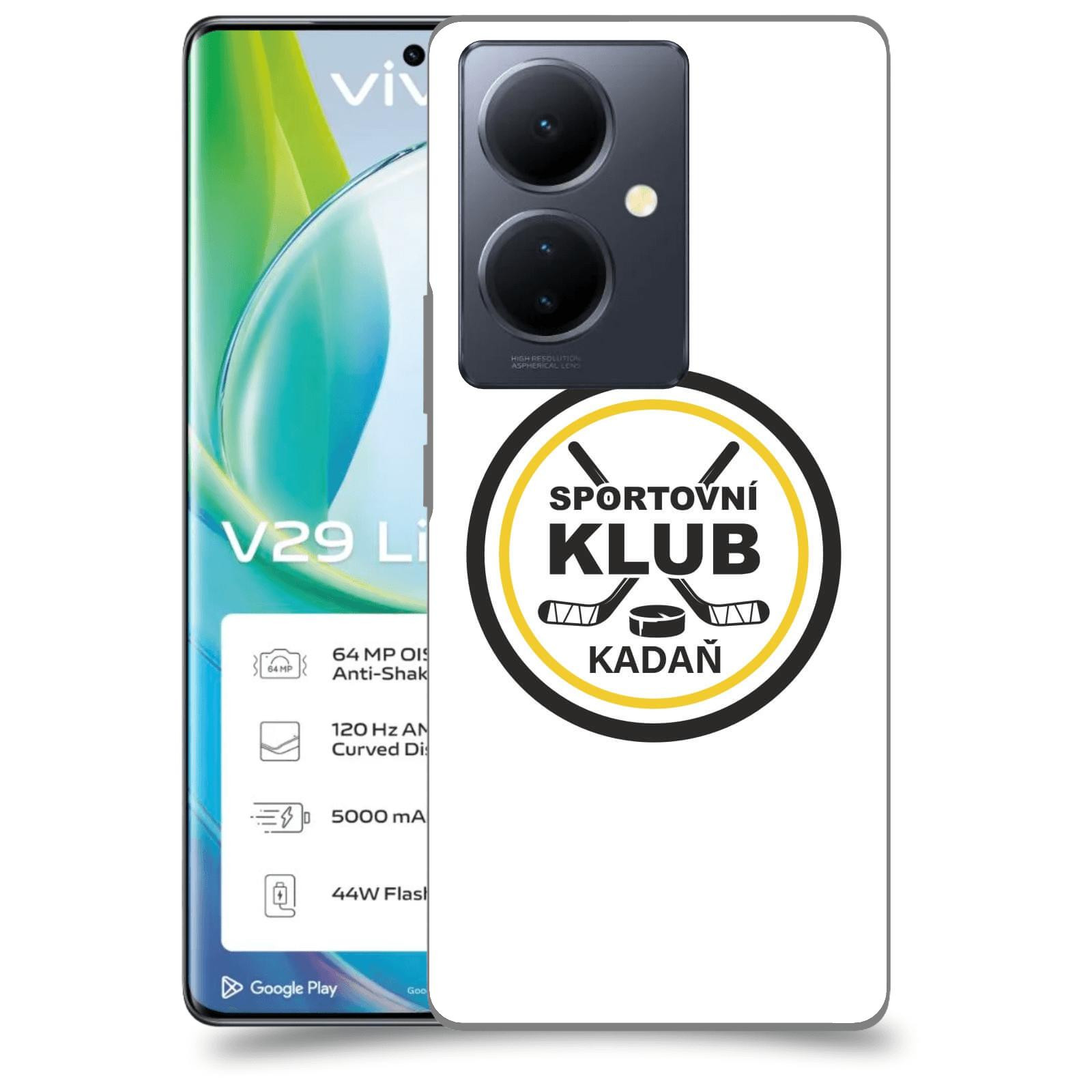 ACOVER Kryt na mobil VIVO V29 Lite 5G - SK Kadaň Logo