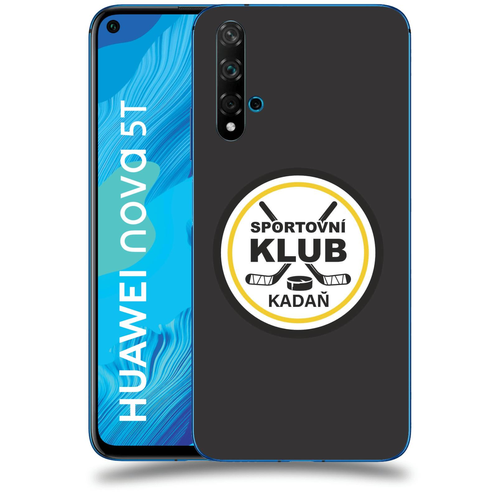 ACOVER Kryt na mobil Huawei Nova 5T - SK Kadaň Logo II