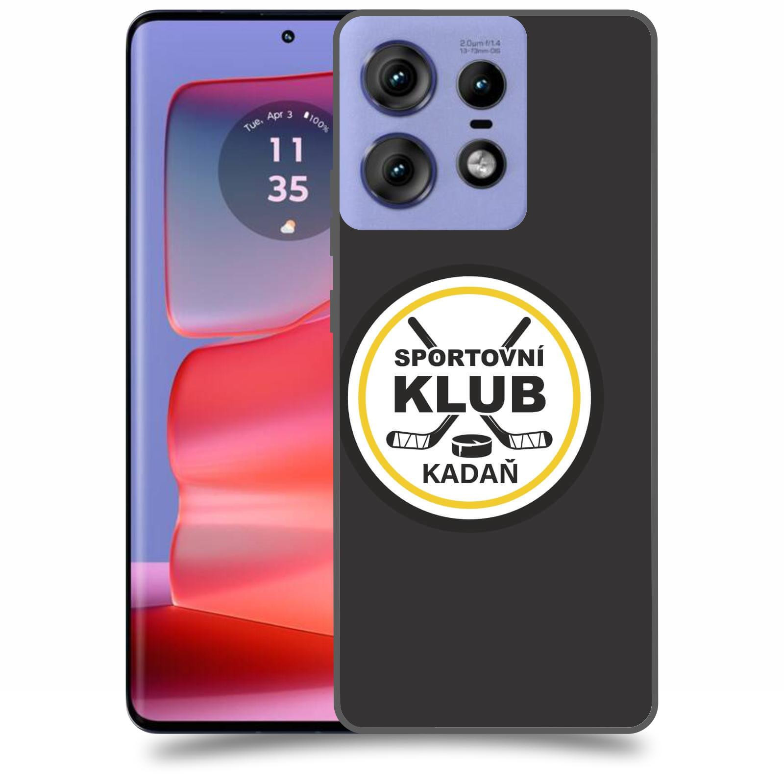 ACOVER Kryt na mobil Motorola Edge 50 Pro - SK Kadaň Logo II