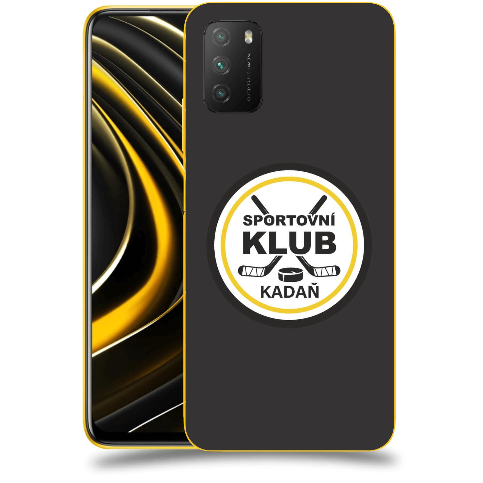 ACOVER Kryt na mobil Xiaomi Poco M3 - SK Kadaň Logo II
