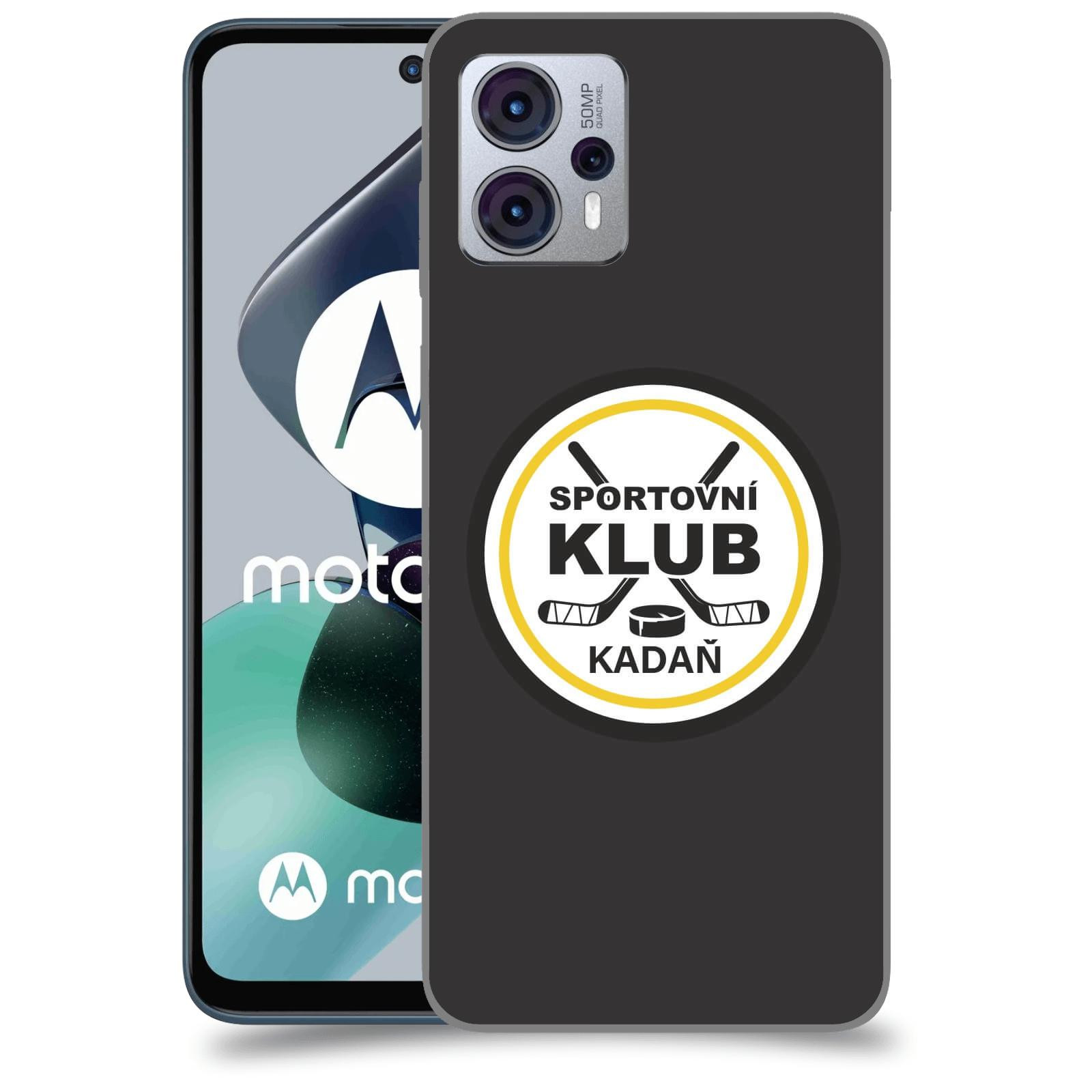 ACOVER Kryt na mobil Motorola Moto G23 - SK Kadaň Logo II