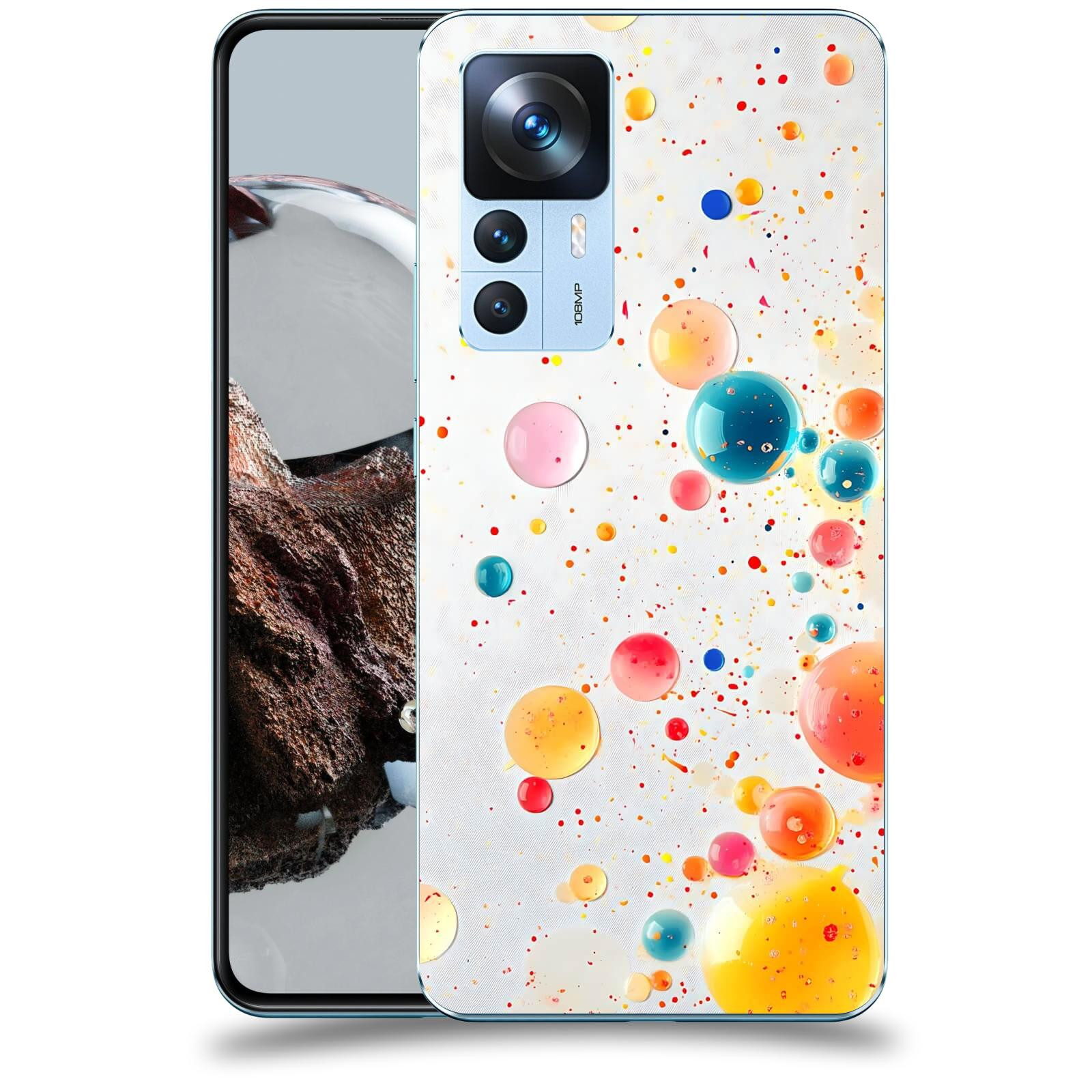 ACOVER Kryt na mobil Xiaomi 12T - Barevný výbuch