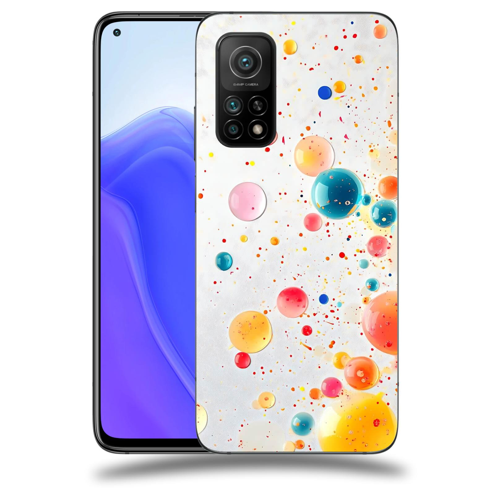 ACOVER Kryt na mobil Xiaomi Mi 10T - Barevný výbuch