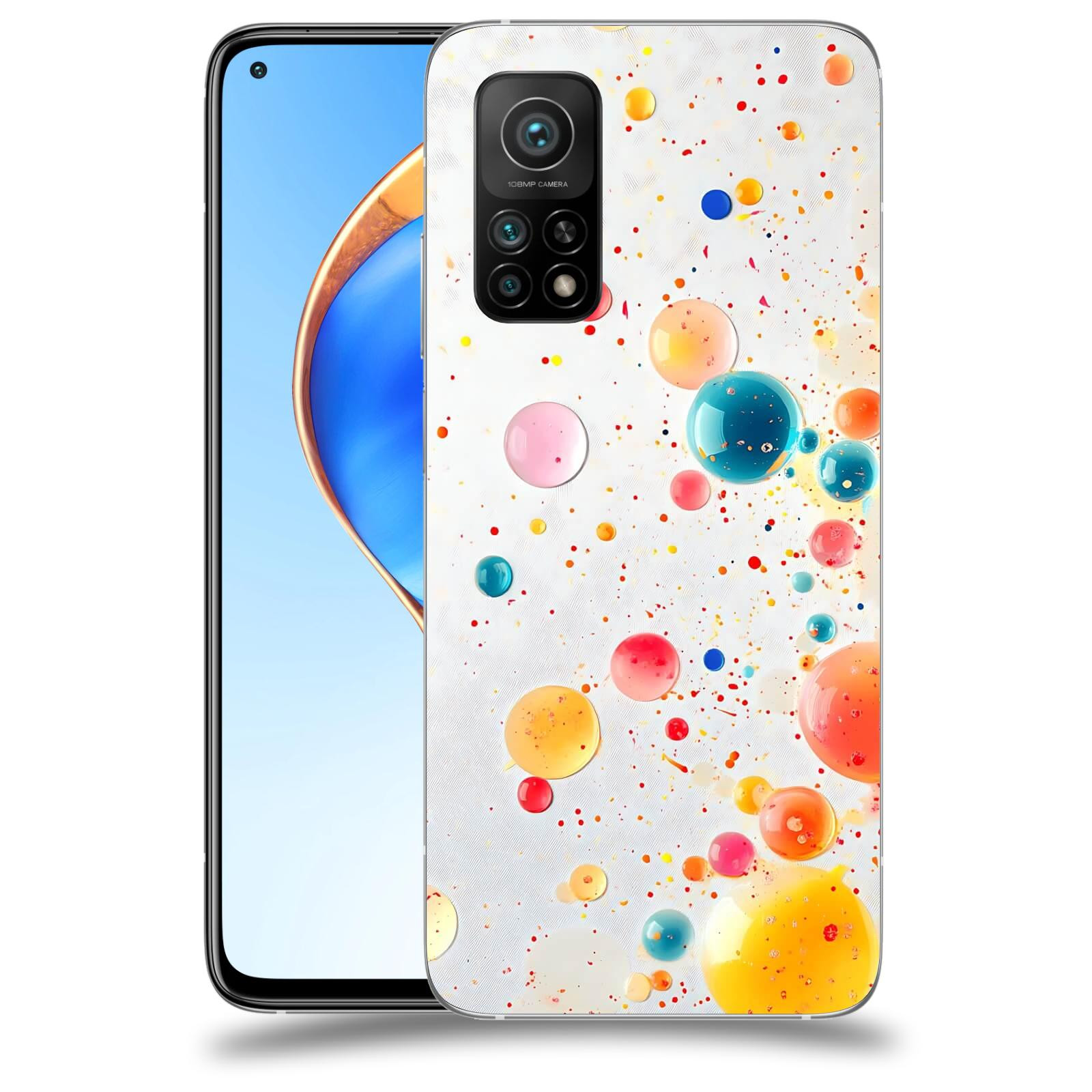 ACOVER Kryt na mobil Xiaomi Mi 10T Pro - Barevný výbuch