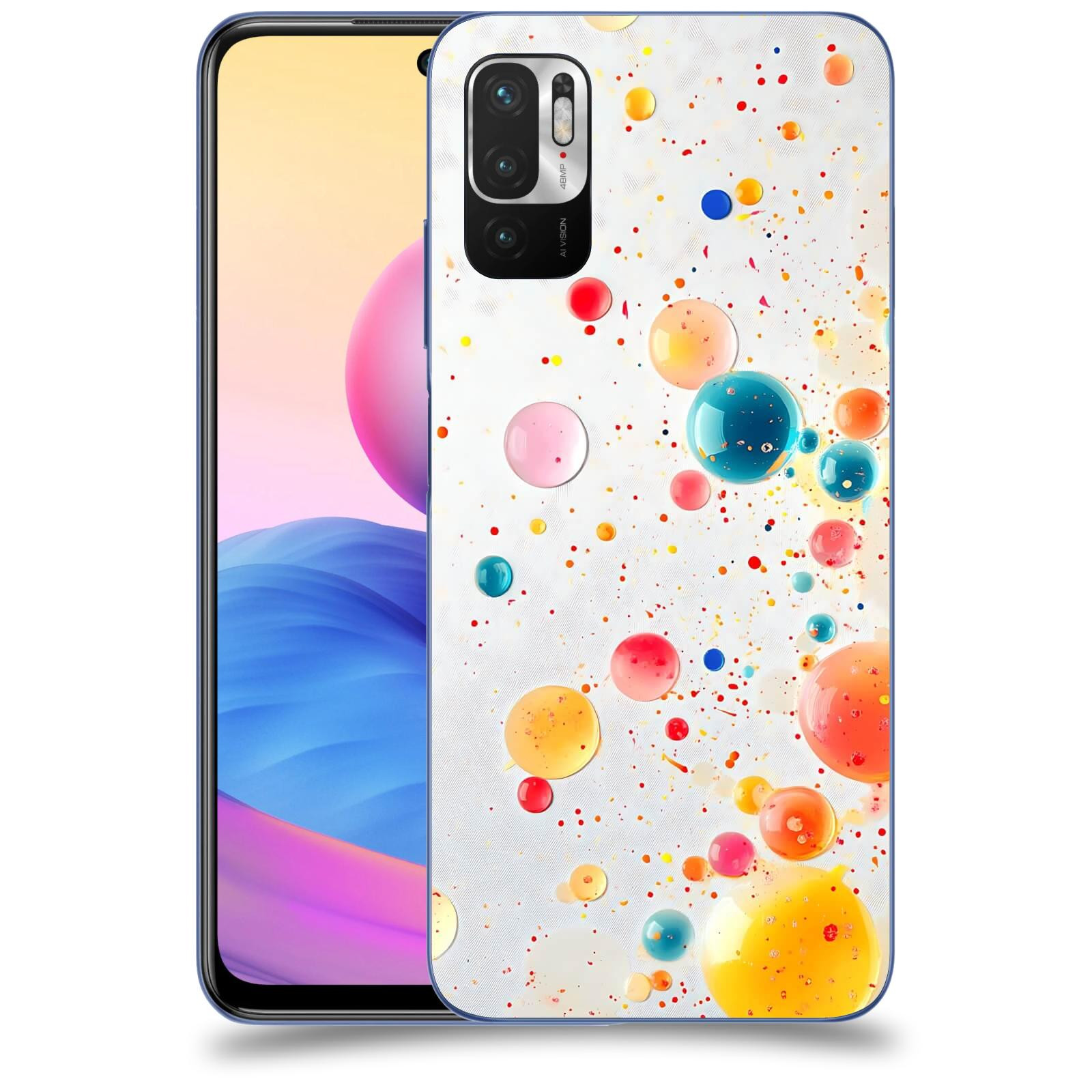 ACOVER Kryt na mobil Xiaomi Redmi Note 10 5G - Barevný výbuch