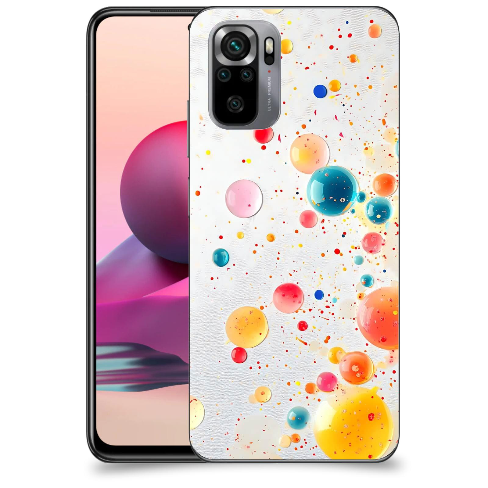 ACOVER Kryt na mobil Xiaomi Redmi Note 10S - Barevný výbuch