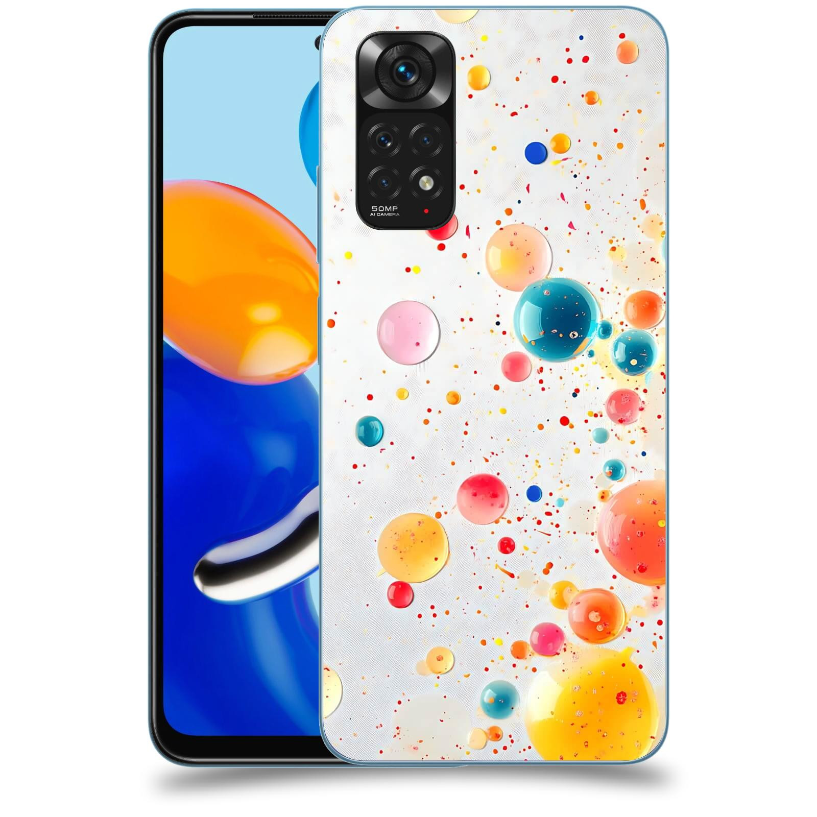 ACOVER Kryt na mobil Xiaomi Redmi Note 11 - Barevný výbuch