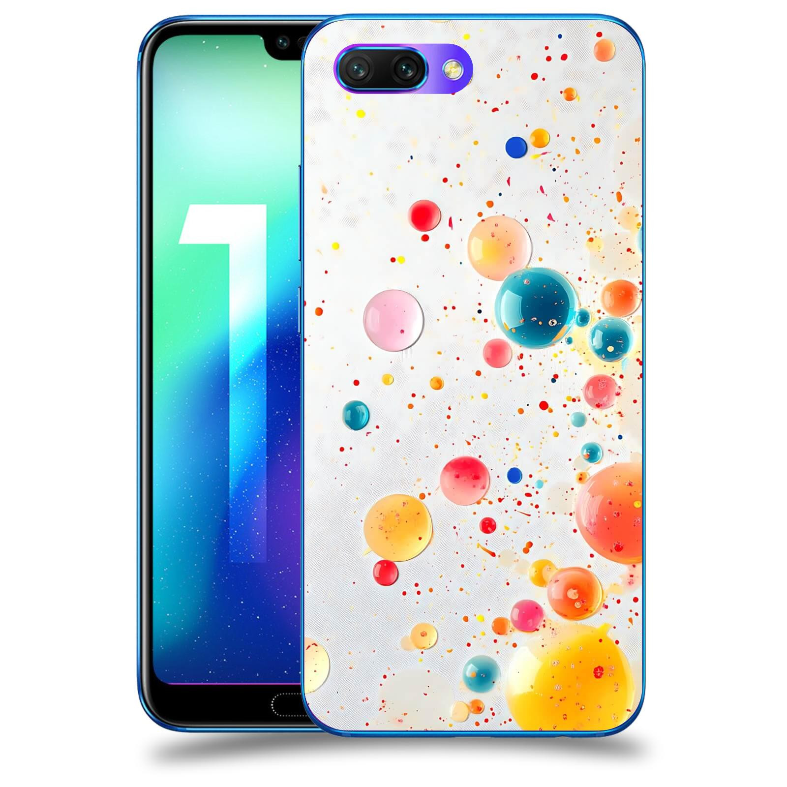 ACOVER Kryt na mobil Honor 10 - Barevný výbuch