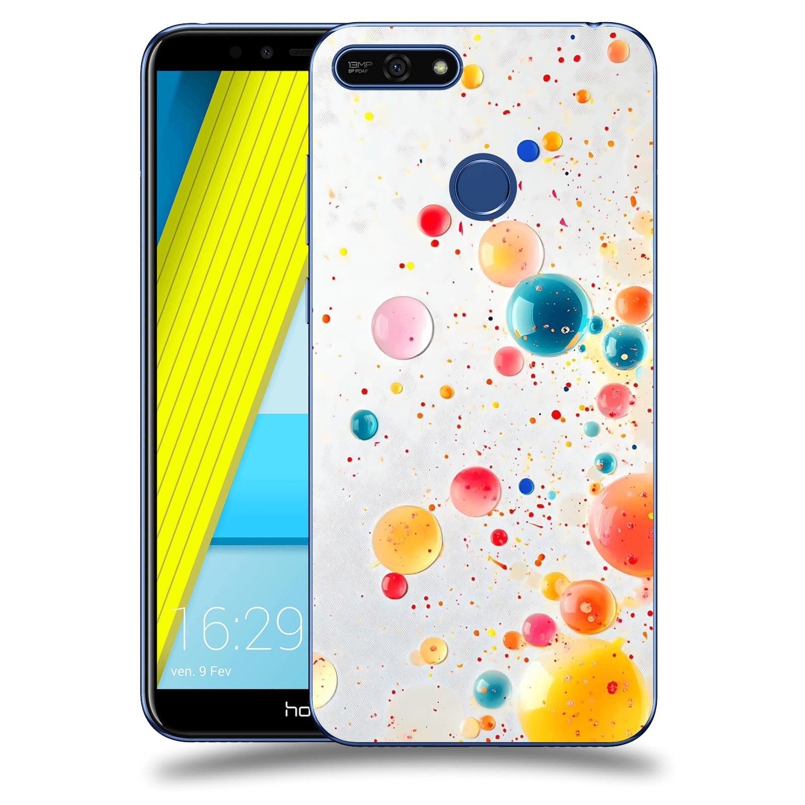 ACOVER Kryt na mobil Honor 7A - Barevný výbuch